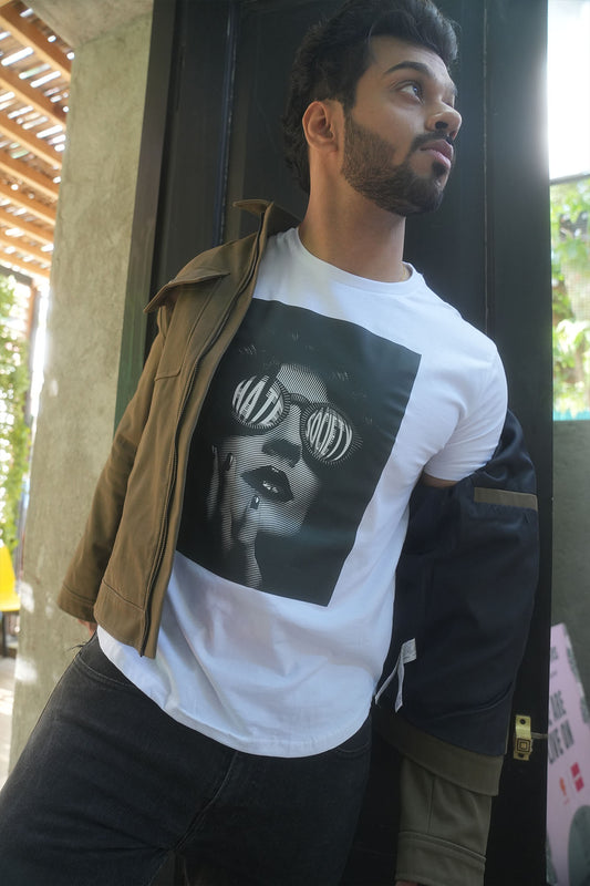 Organic Cotton Graphic T-Shirt – Hate Society | Longline Fit