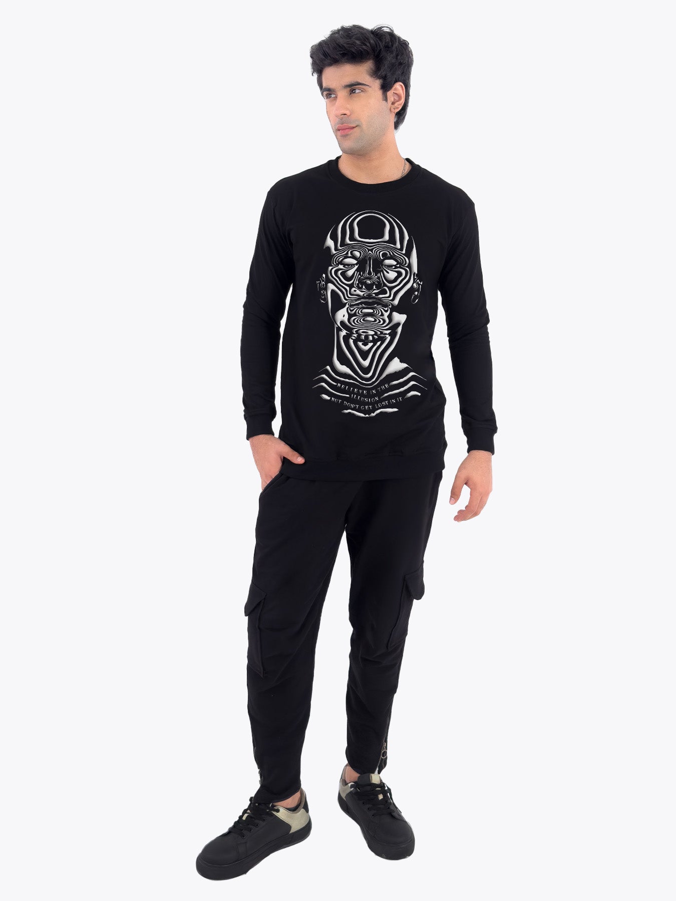 Graphic Sweatshirt - Illusion