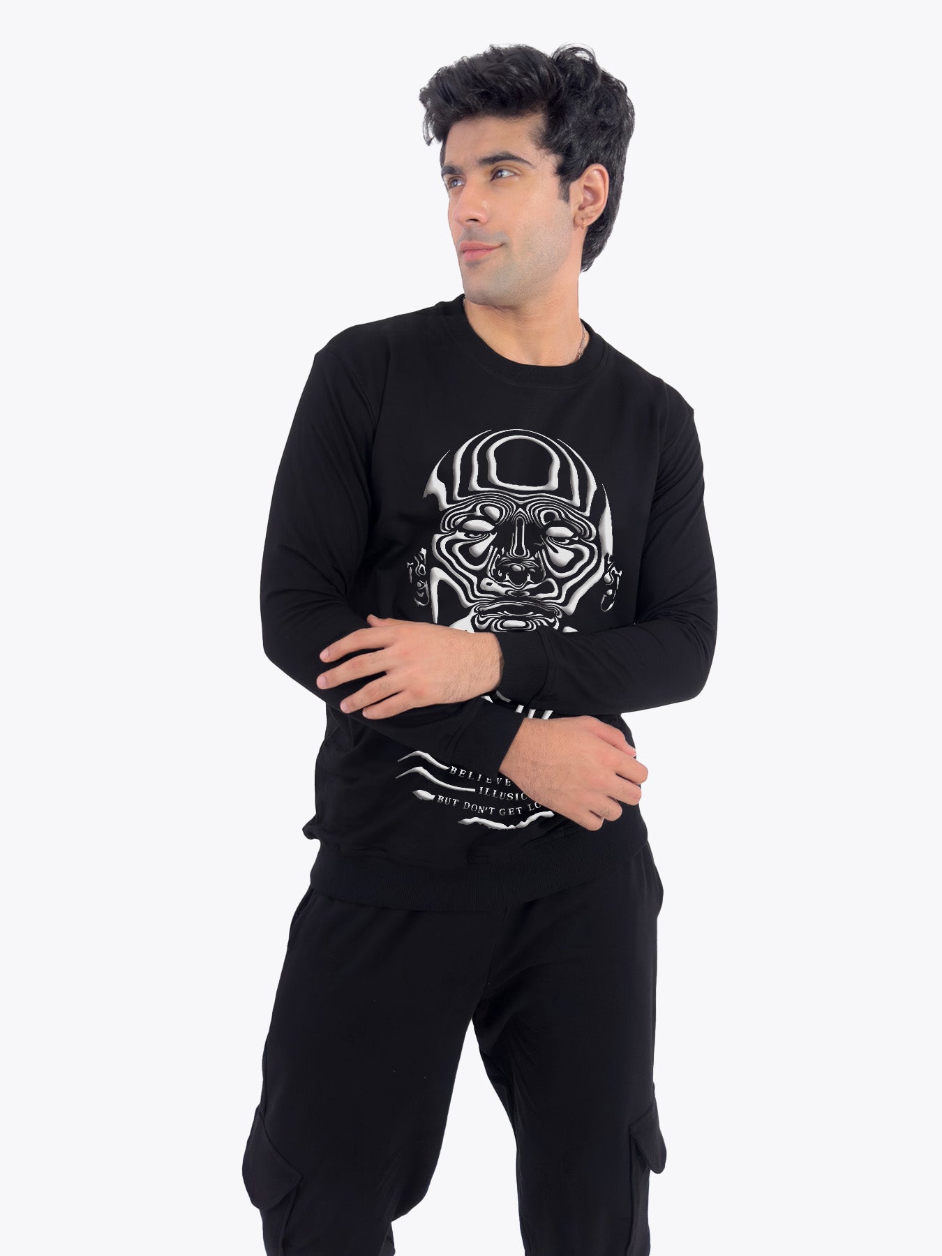 Graphic Sweatshirt - Illusion