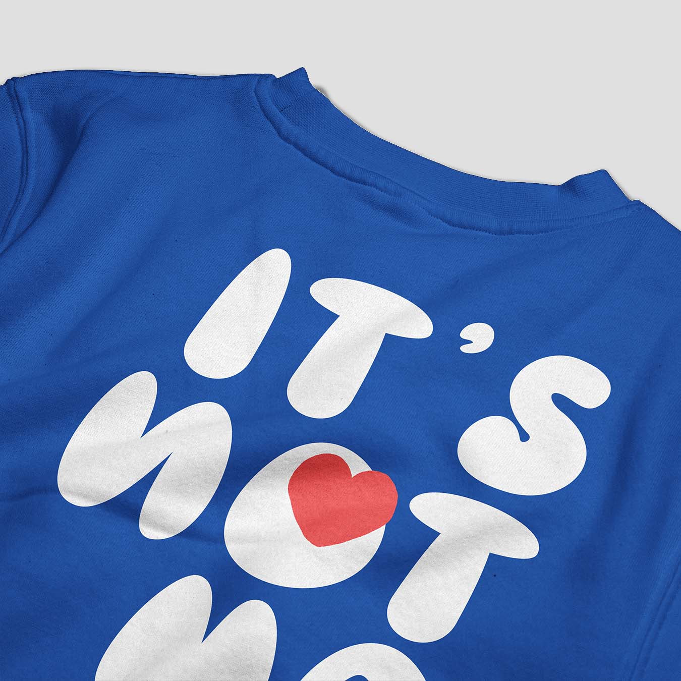 It's Not Me Graphic Sweatshirt - keos.life