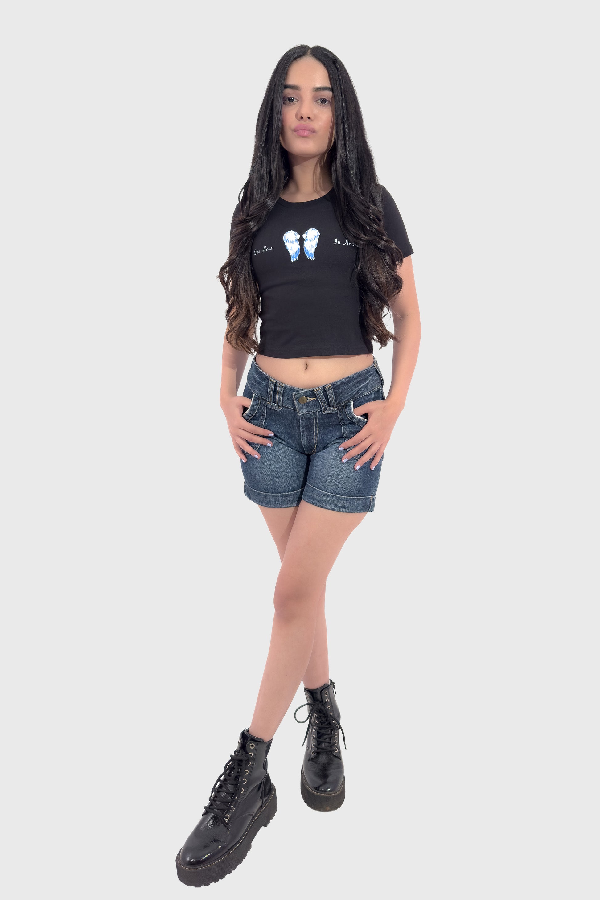 Angel Organic Cotton Crop Top - keos.life
