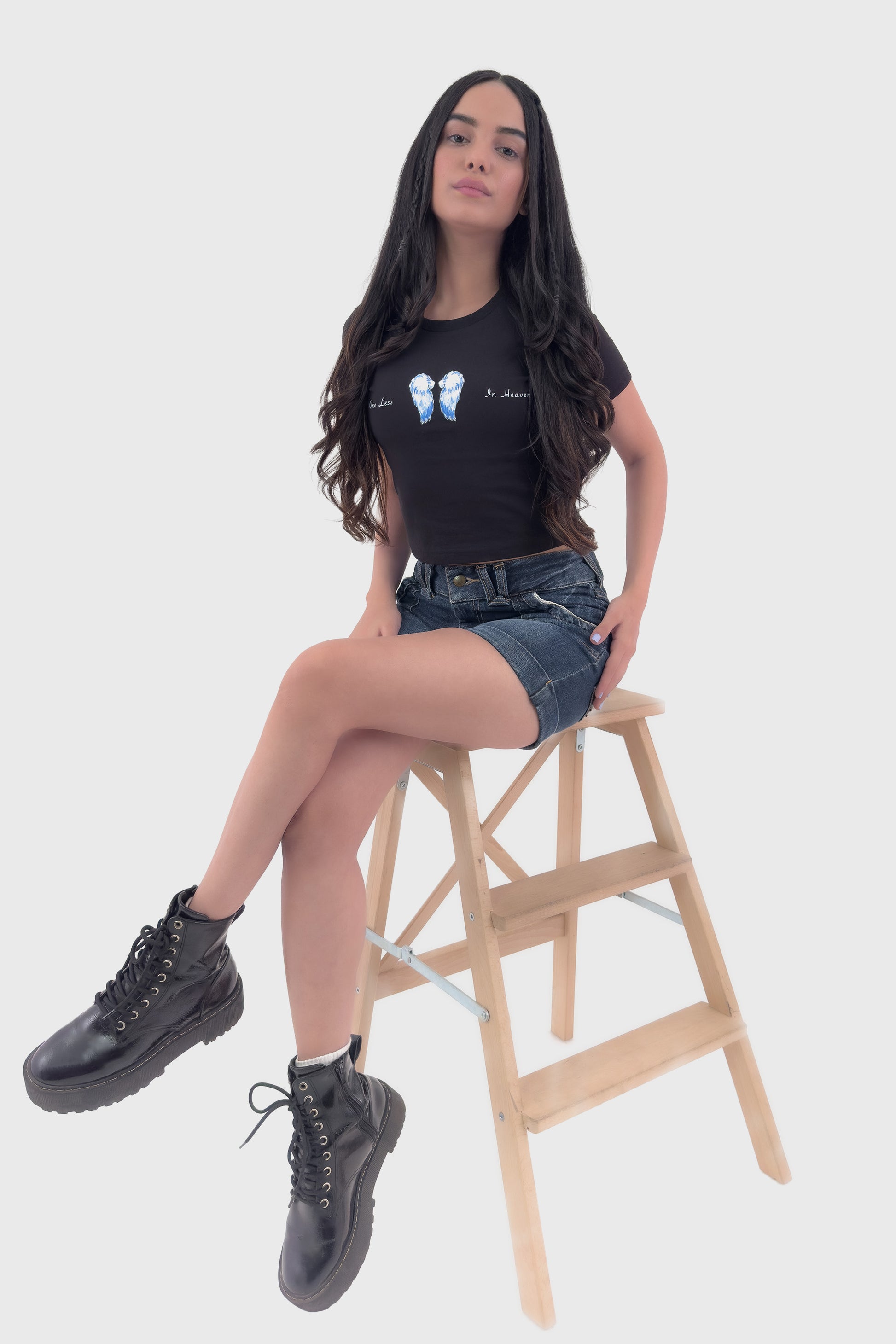 Angel Organic Cotton Crop Top - keos.life