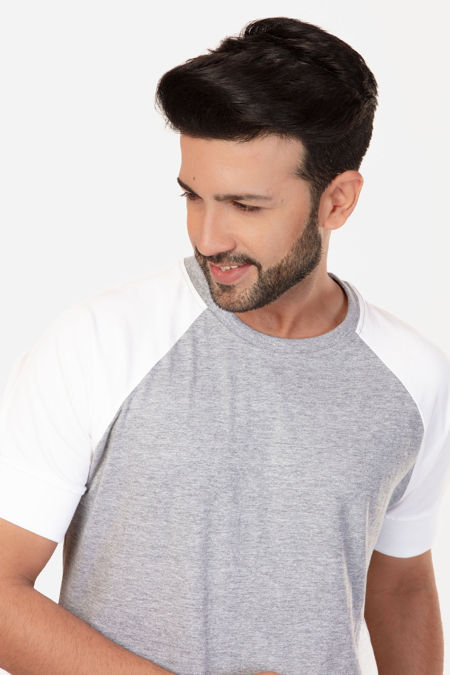 Colour Block Organic Cotton T-shirt