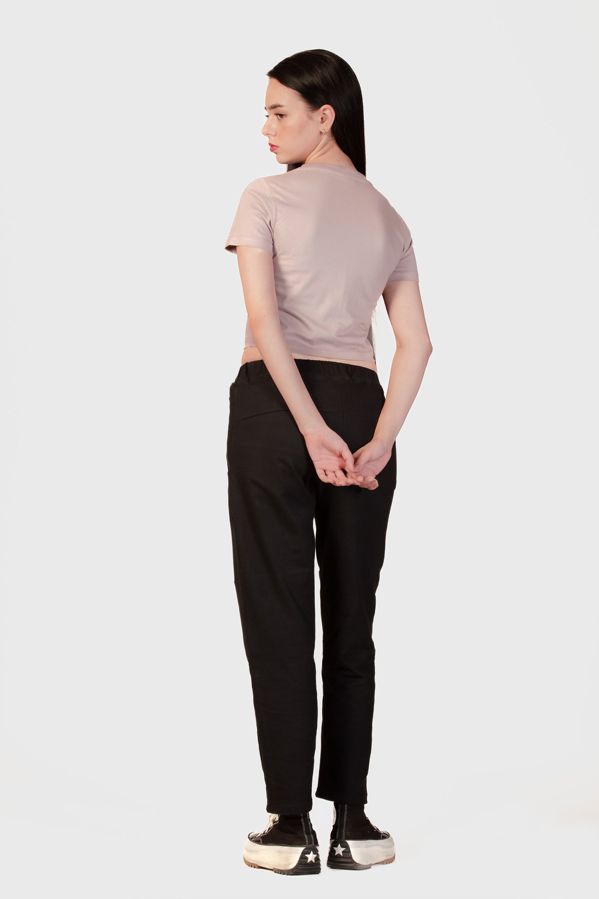 Don't Catch Feelings Organic Cotton Crop Top - keos.life