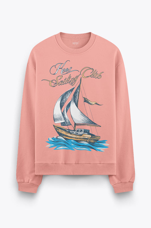 Graphic Sweatshirt - Keos Sailing Club