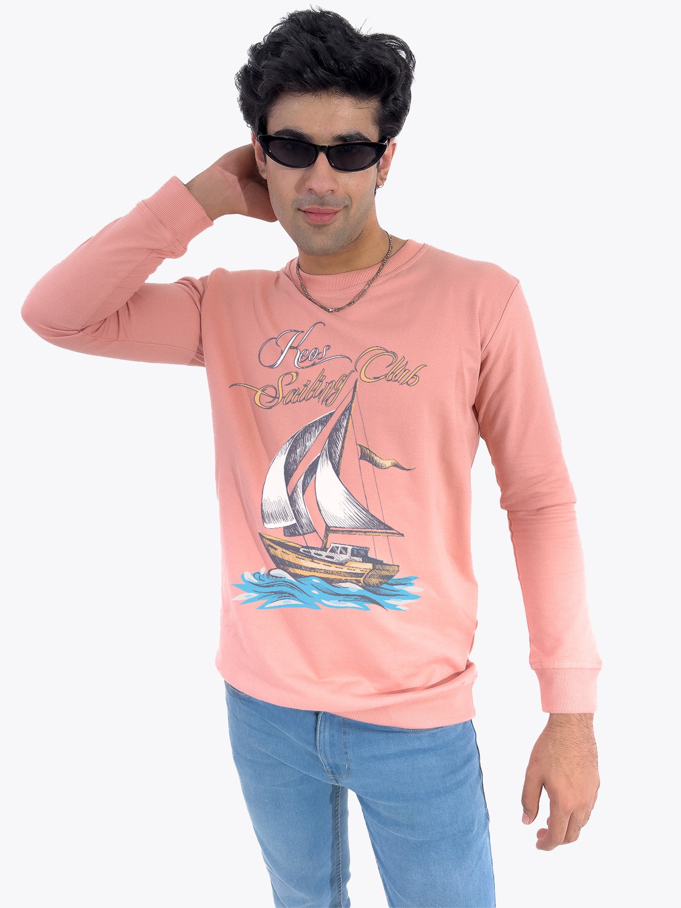 Keos Sailing Club Graphic Sweatshirt