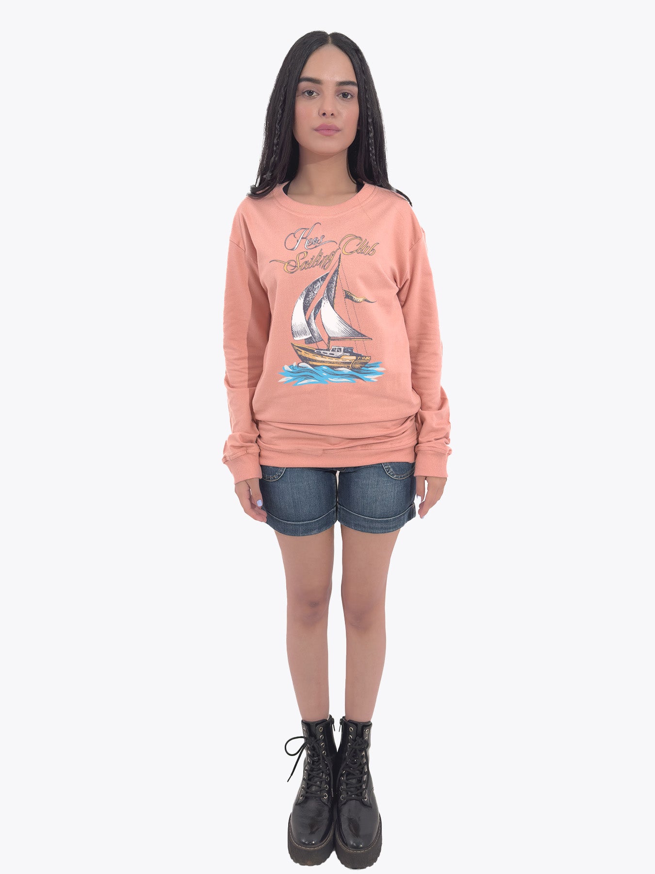 Keos Sailing Club Printed Sweatshirt