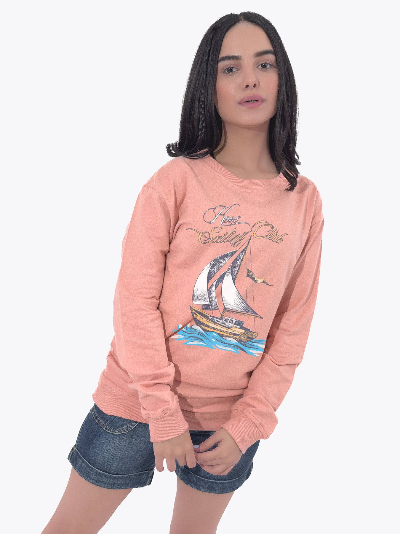 Keos Sailing Club Printed Sweatshirt