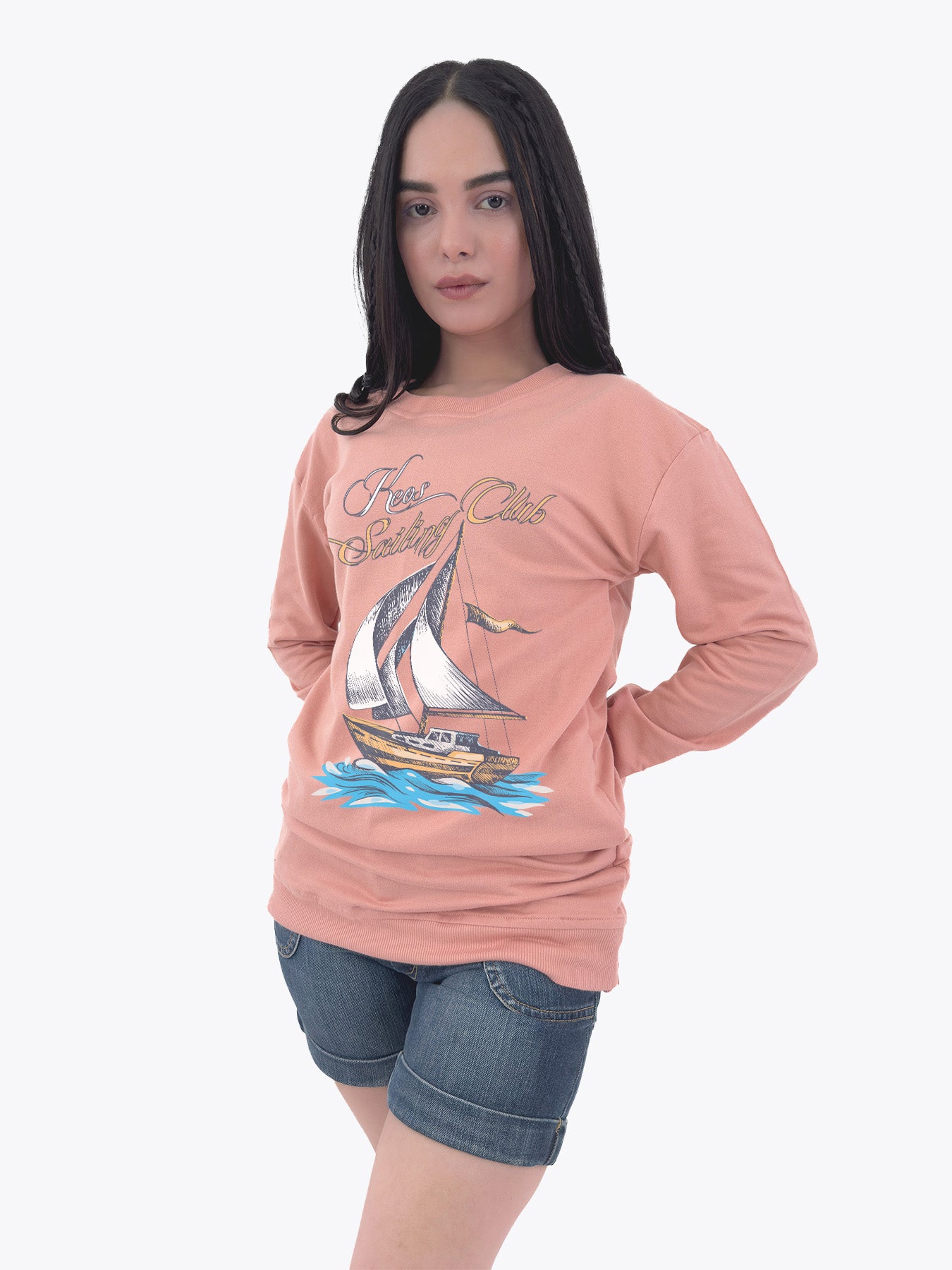 Keos Sailing Club Printed Sweatshirt