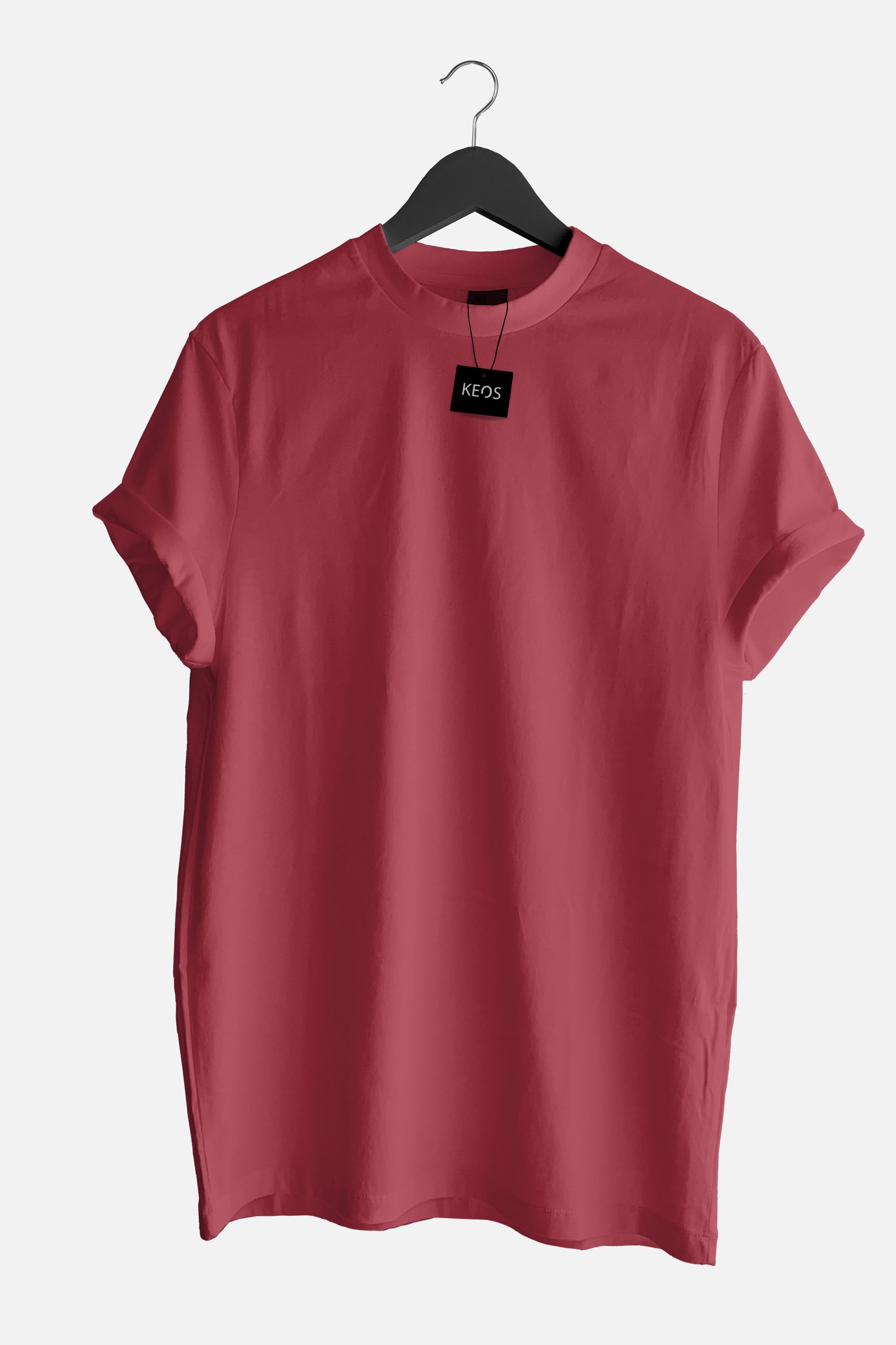 Organic Cotton Essential T-shirt - Berry - keos.life