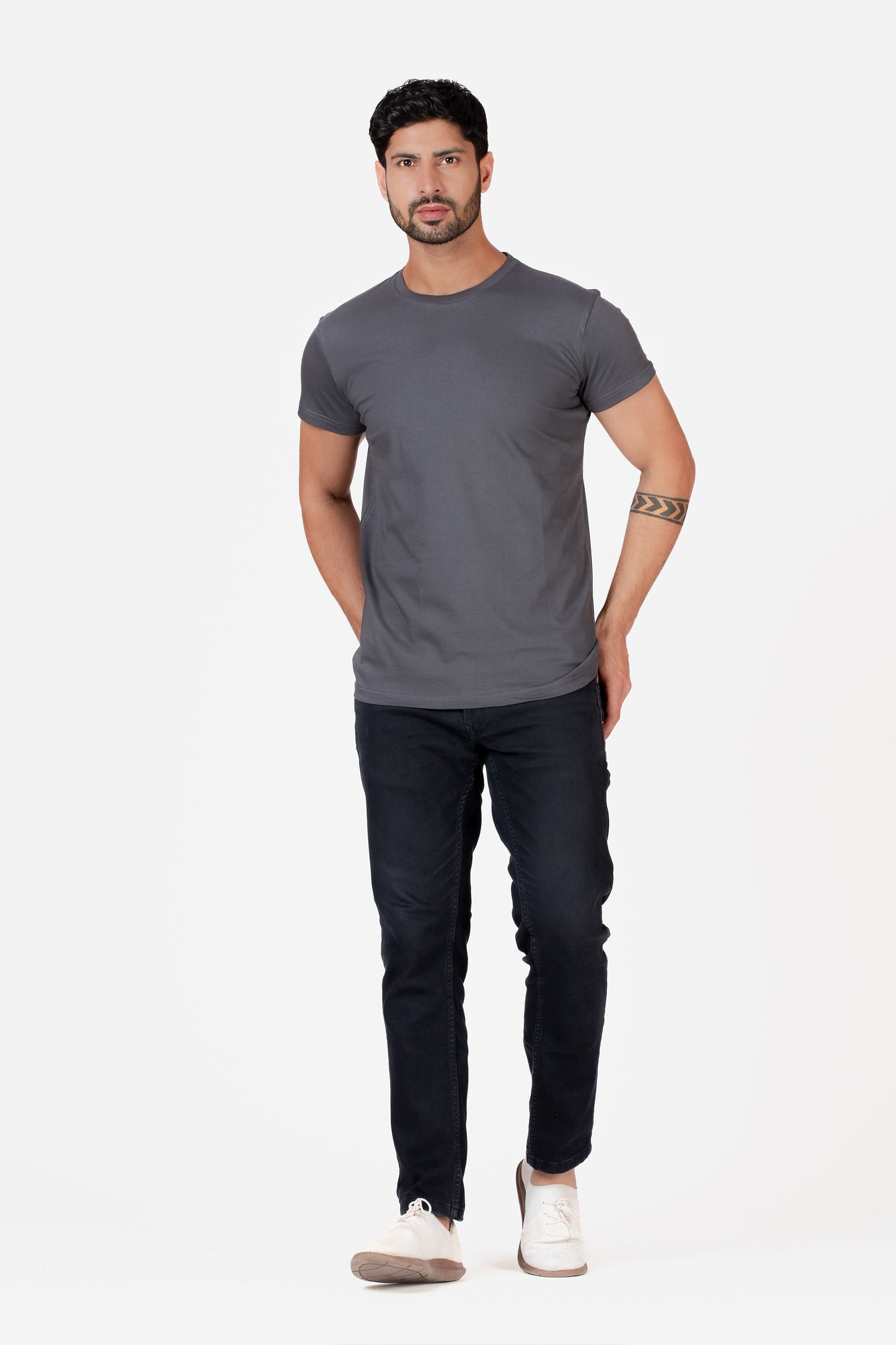 Organic Cotton Essential T-shirt - Grey - keos.life