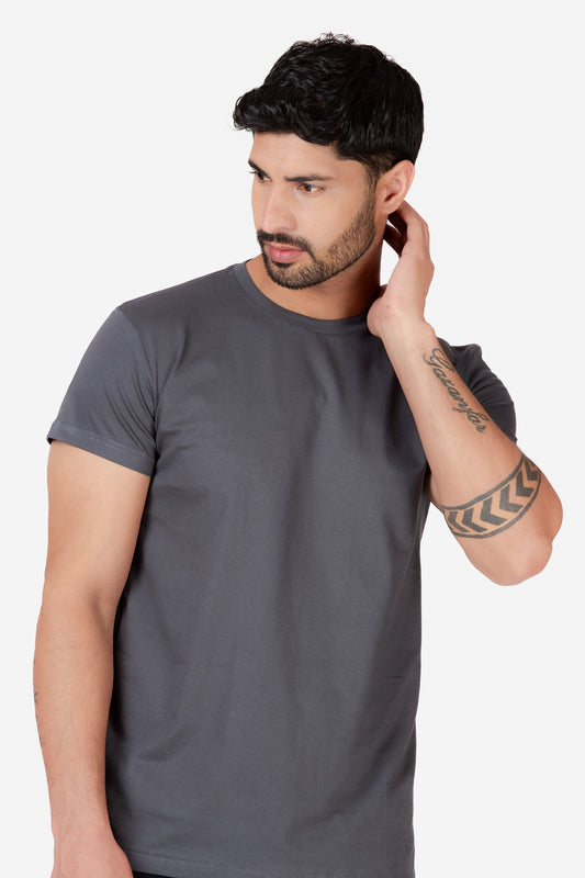 Organic Cotton Essential T-shirt - Grey - keos.life