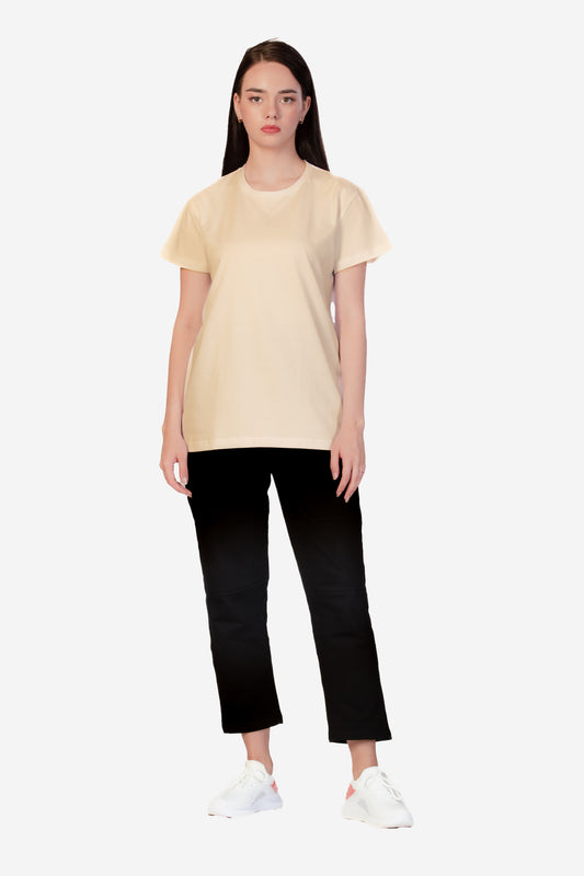 Organic Cotton Essential T-shirt - Off-White - keos.life