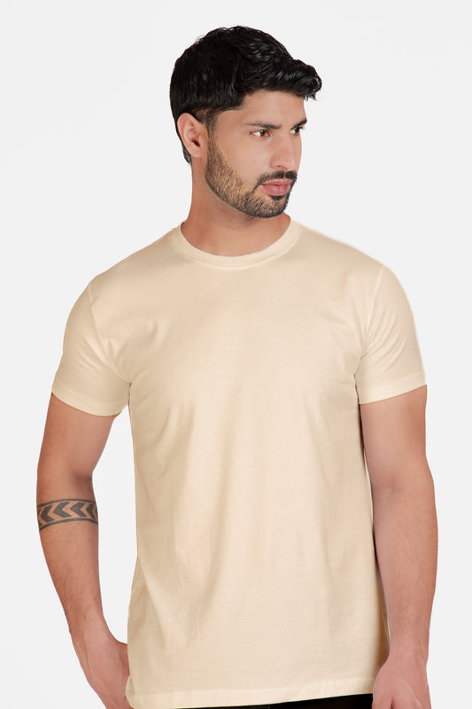 Organic Cotton Essential T-shirt - Off-White - keos.life