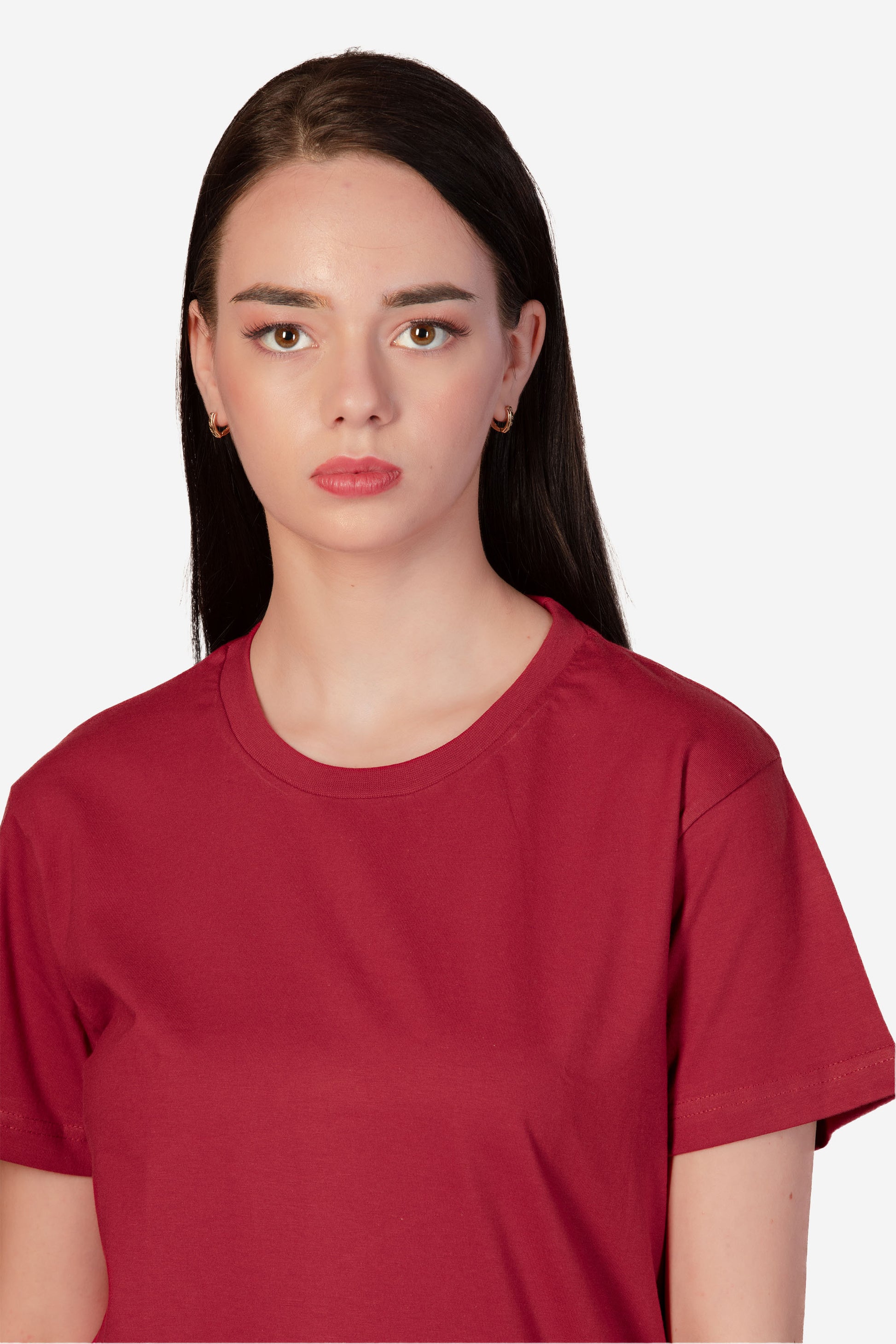 Organic Cotton Essential T-shirt - Berry - keos.life