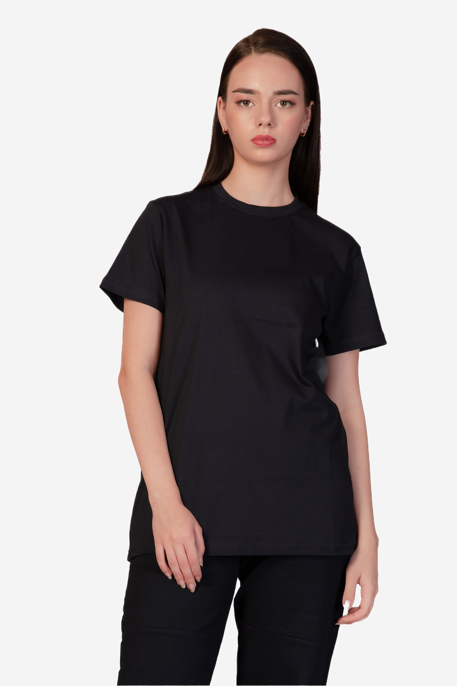 Organic Cotton Essential T-shirt - Black - keos.life