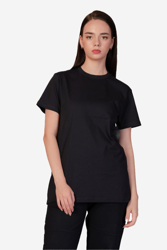 Organic Cotton Essential T-shirt - Black - keos.life