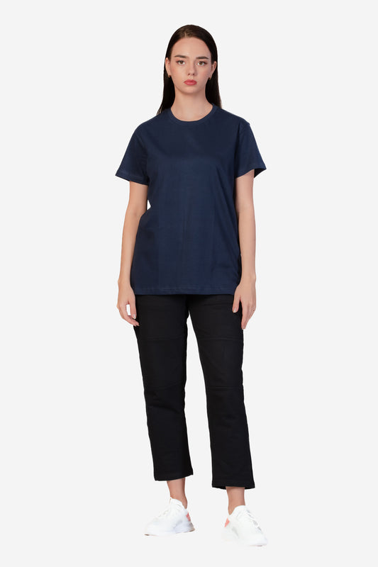 Organic Cotton Essential T-shirt - Navy - keos.life