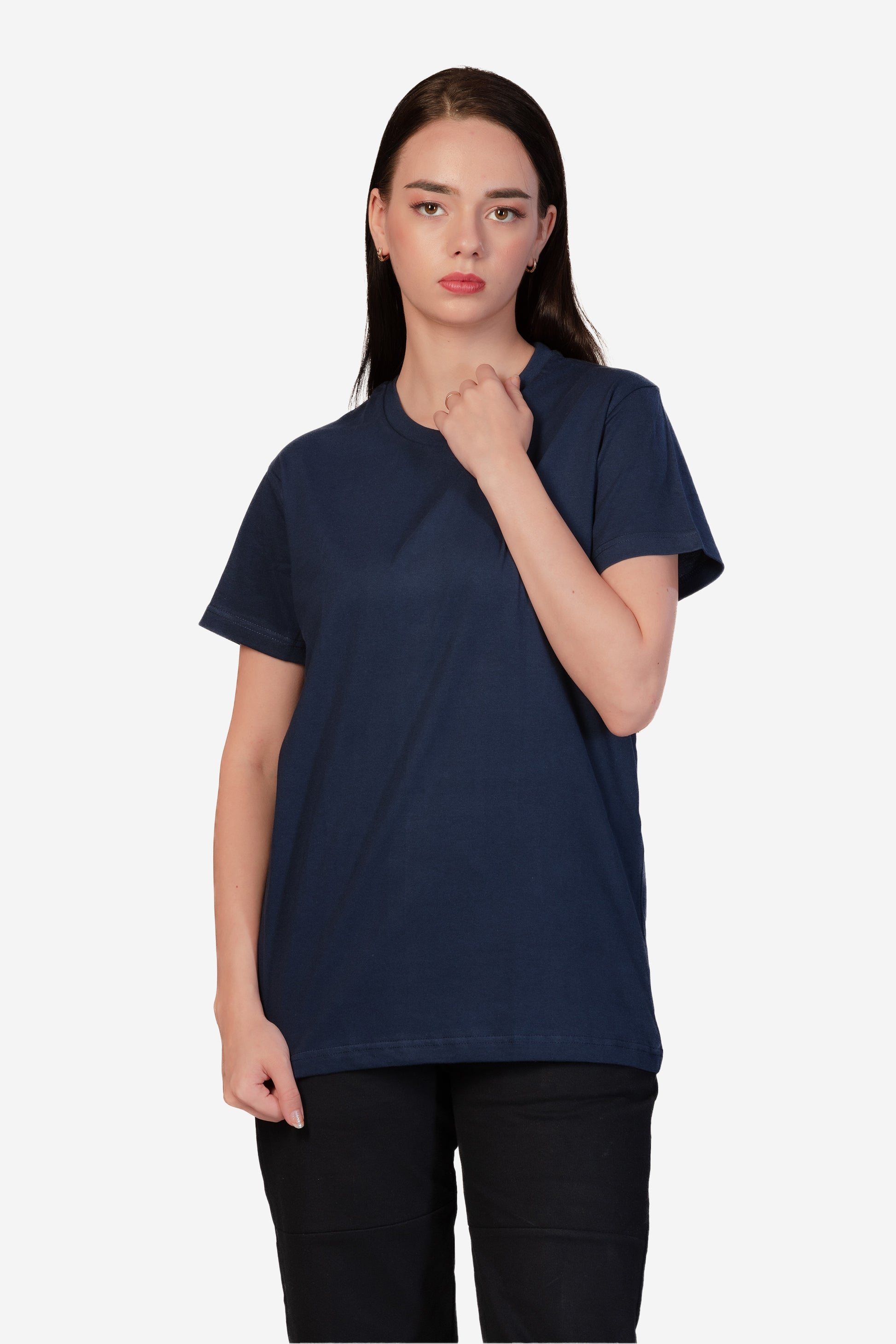 Organic Cotton Essential T-shirt - Navy - keos.life