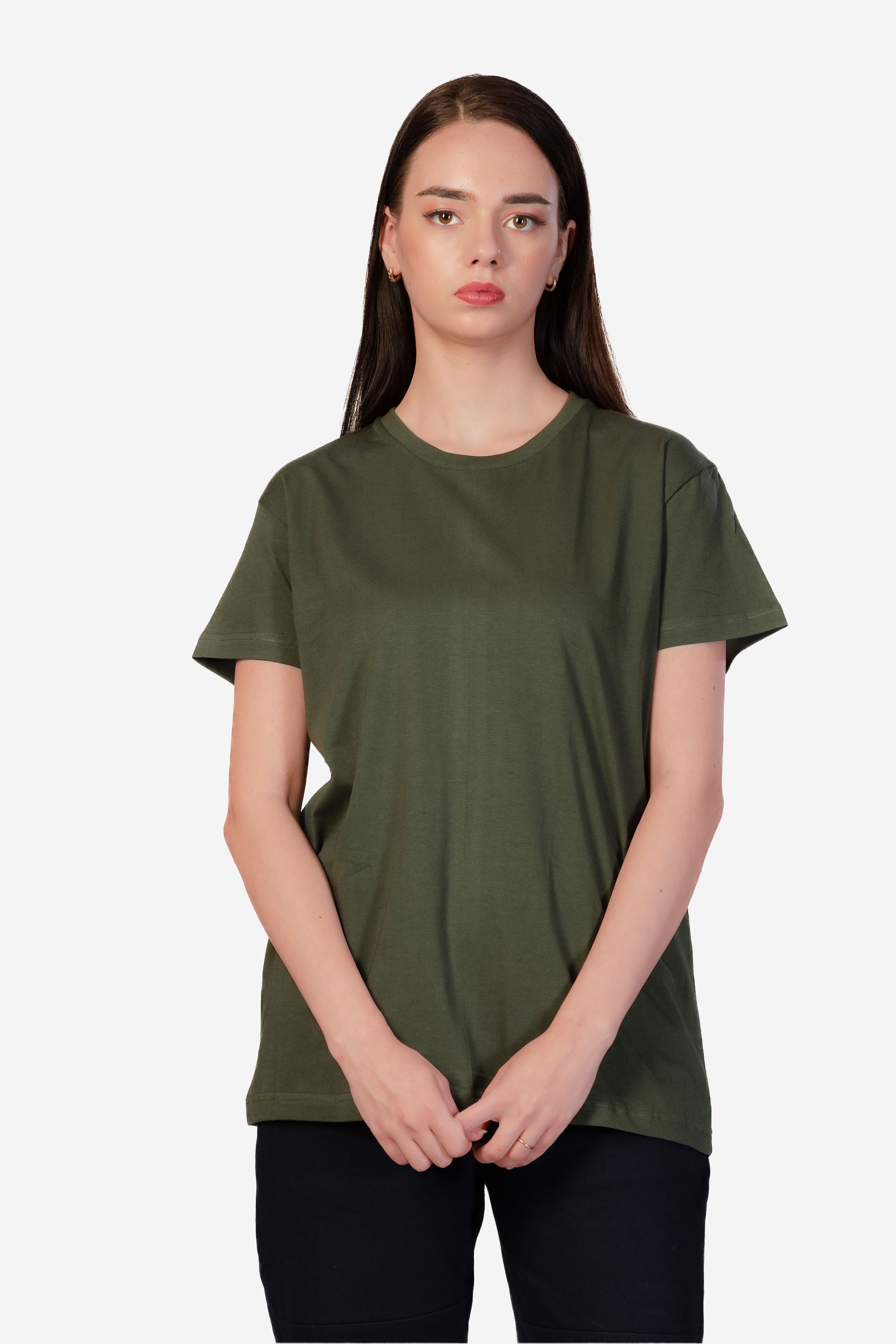 Organic Cotton Essential T-shirt - Olive - keos.life