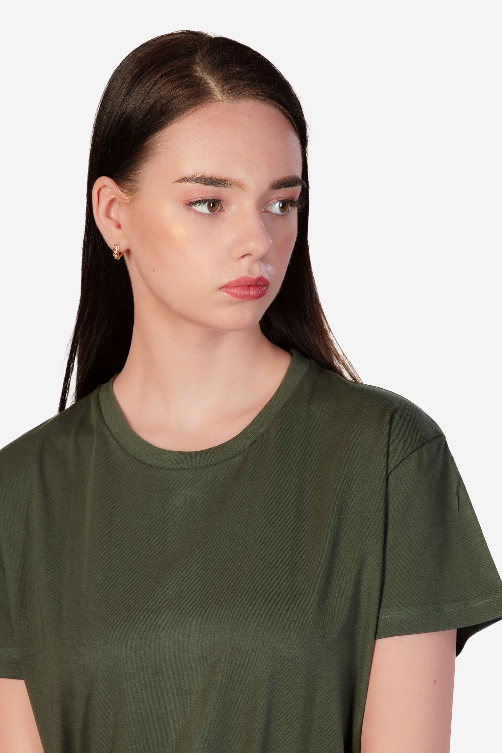 Organic Cotton Essential T-shirt - Olive - keos.life