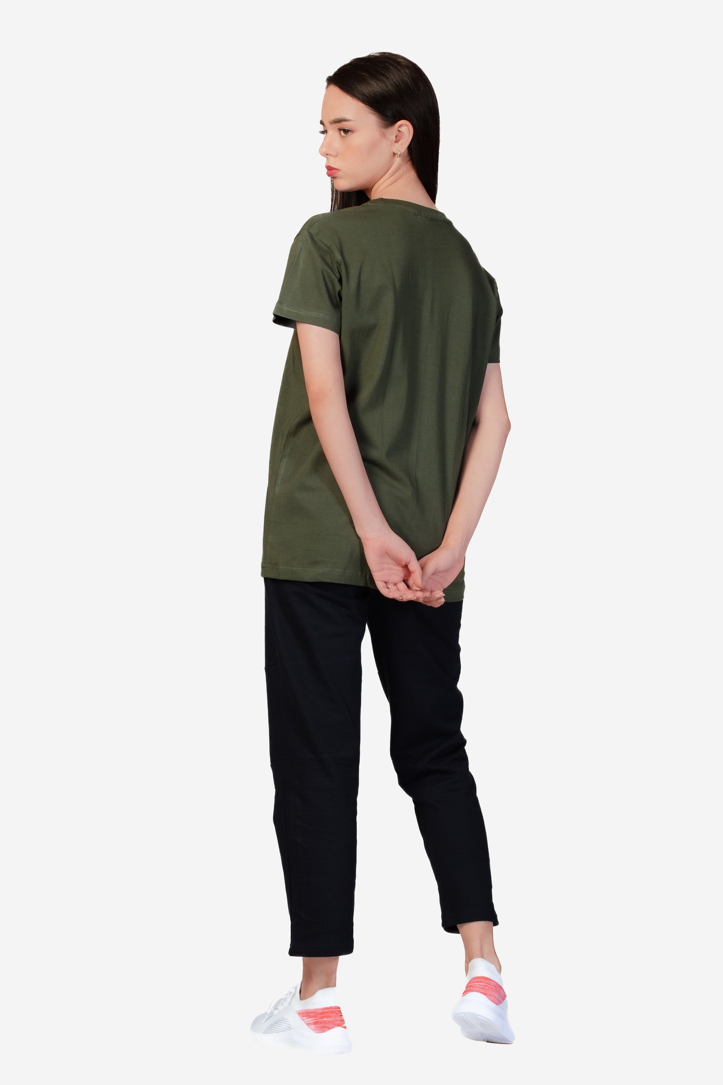 Organic Cotton Essential T-shirt - Olive - keos.life