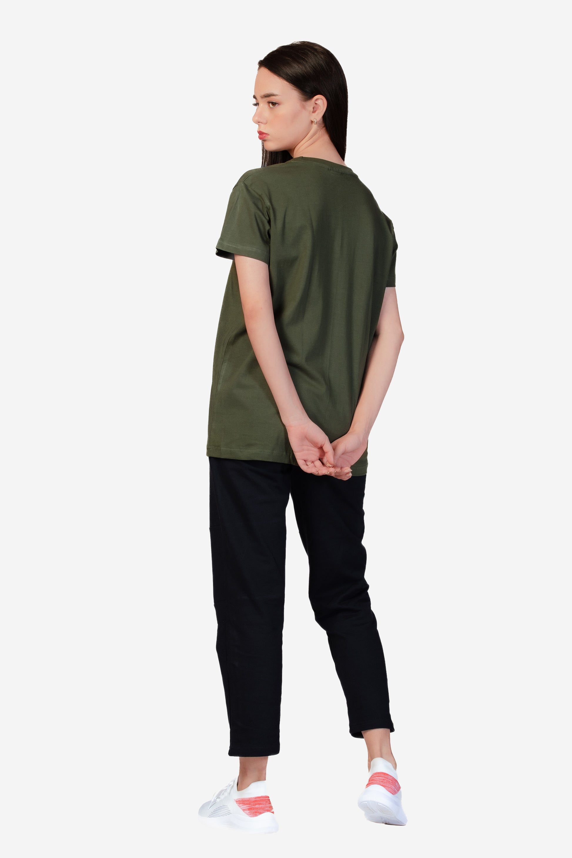 Organic Cotton Essential T-shirt - Olive - keos.life