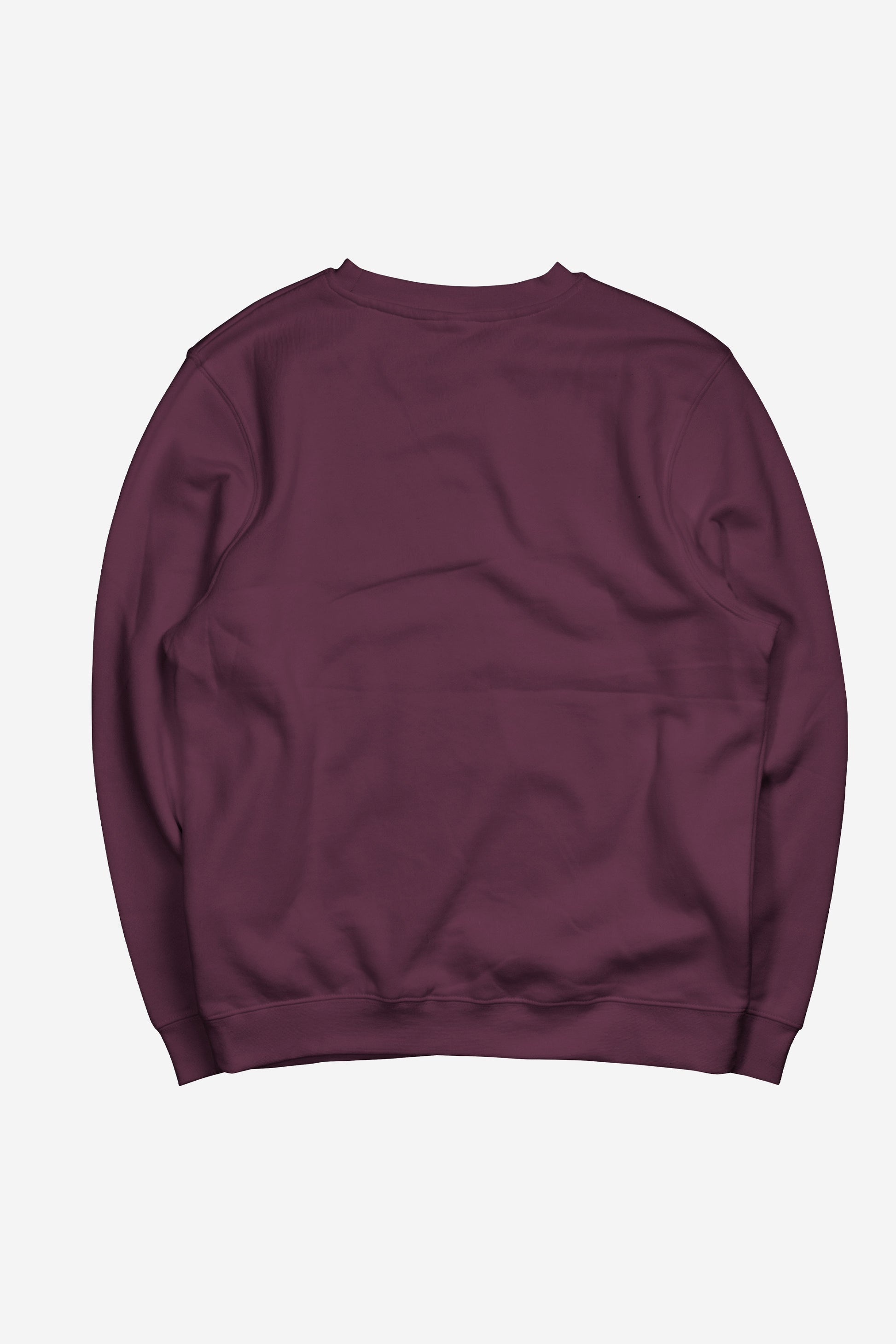 Essential Crewneck Sweatshirt - Wine - keos.life