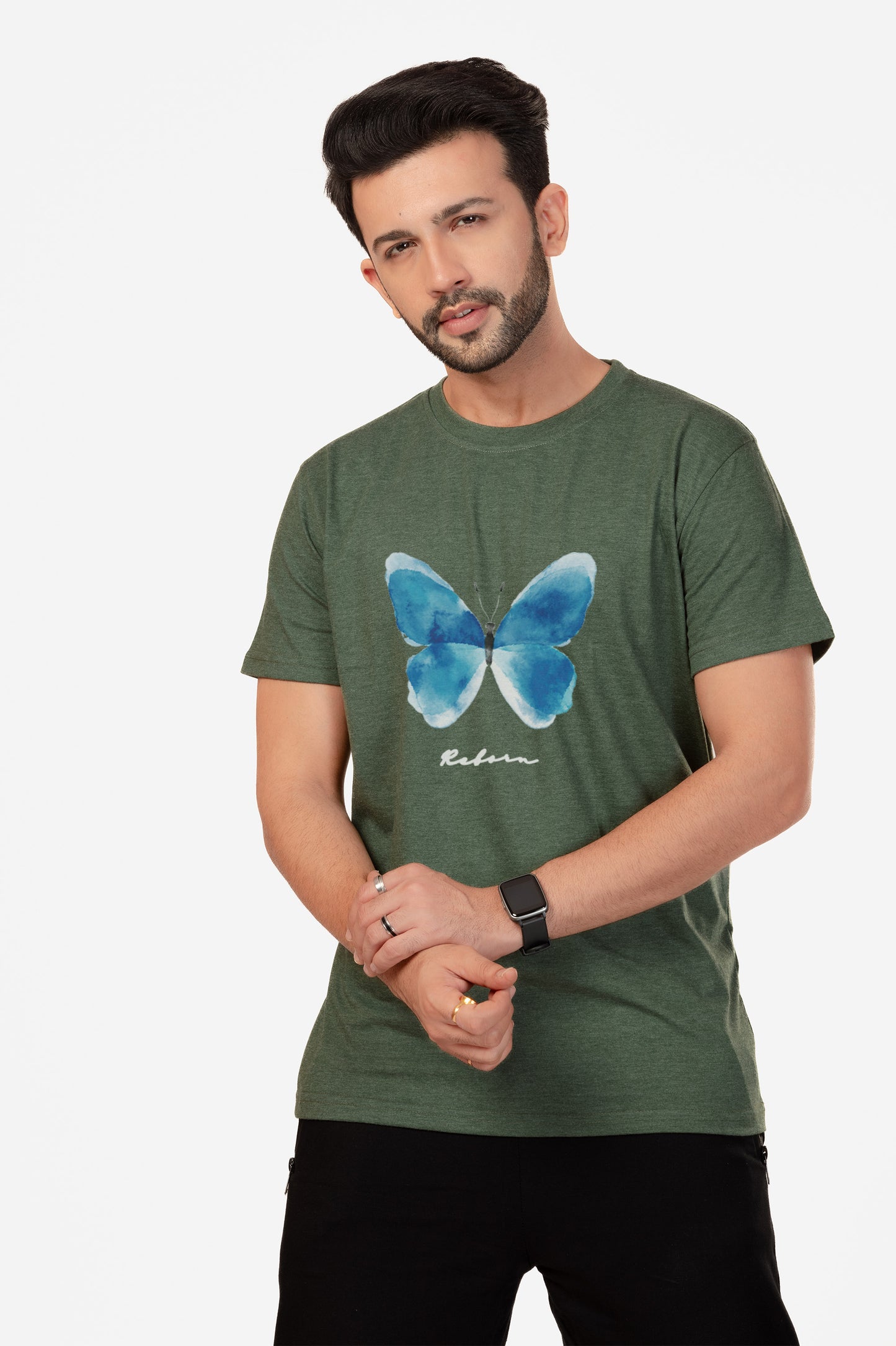 Reborn - Melange Cotton T-shirt - keos.life