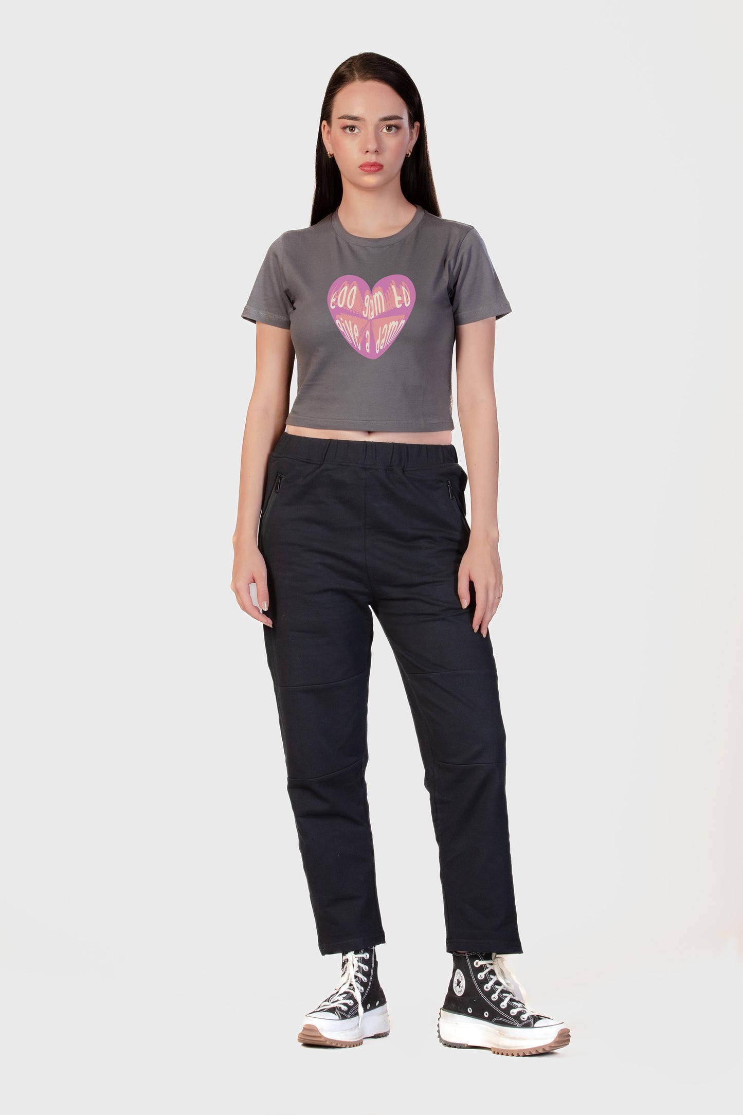 Too Glam Organic Cotton Crop Top - keos.life