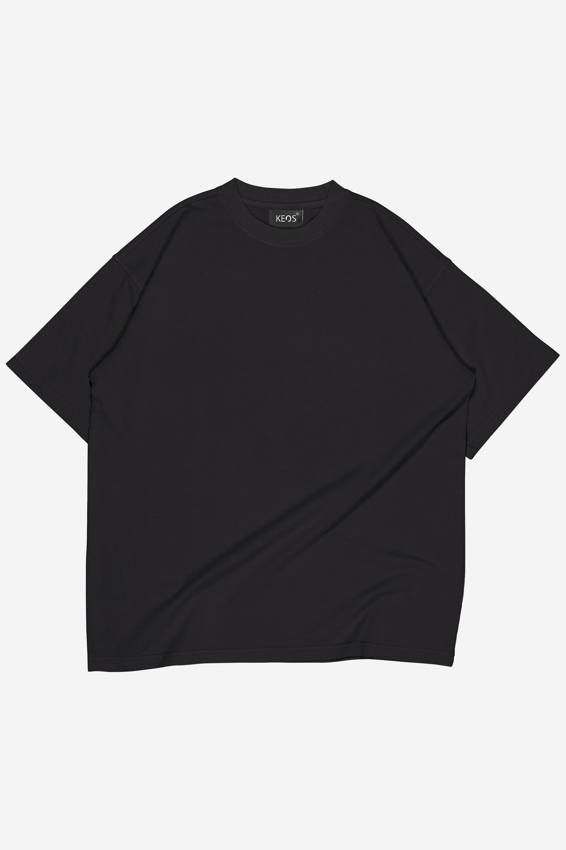Urban Fit Oversize Essential T-shirt - Black - keos.life