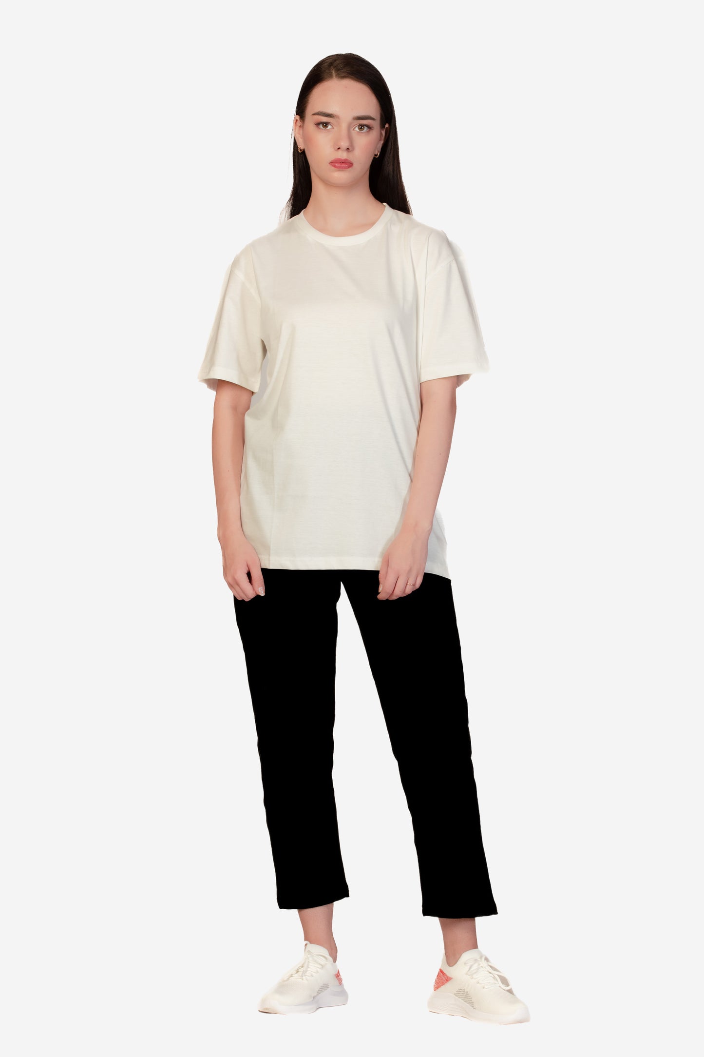 Urban Fit Oversize Essential T-shirt - Off-White - keos.life
