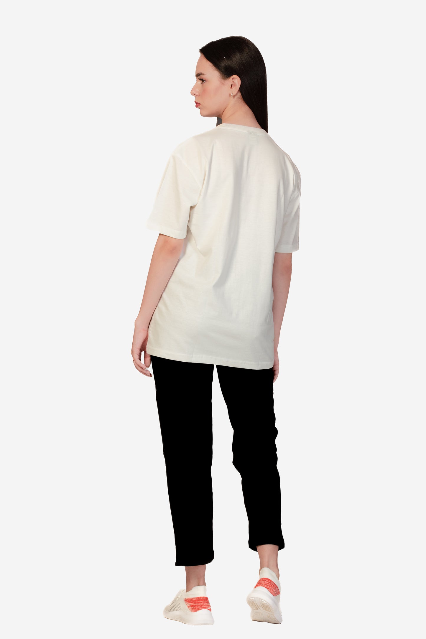 Urban Fit Oversize Essential T-shirt - Off-White - keos.life