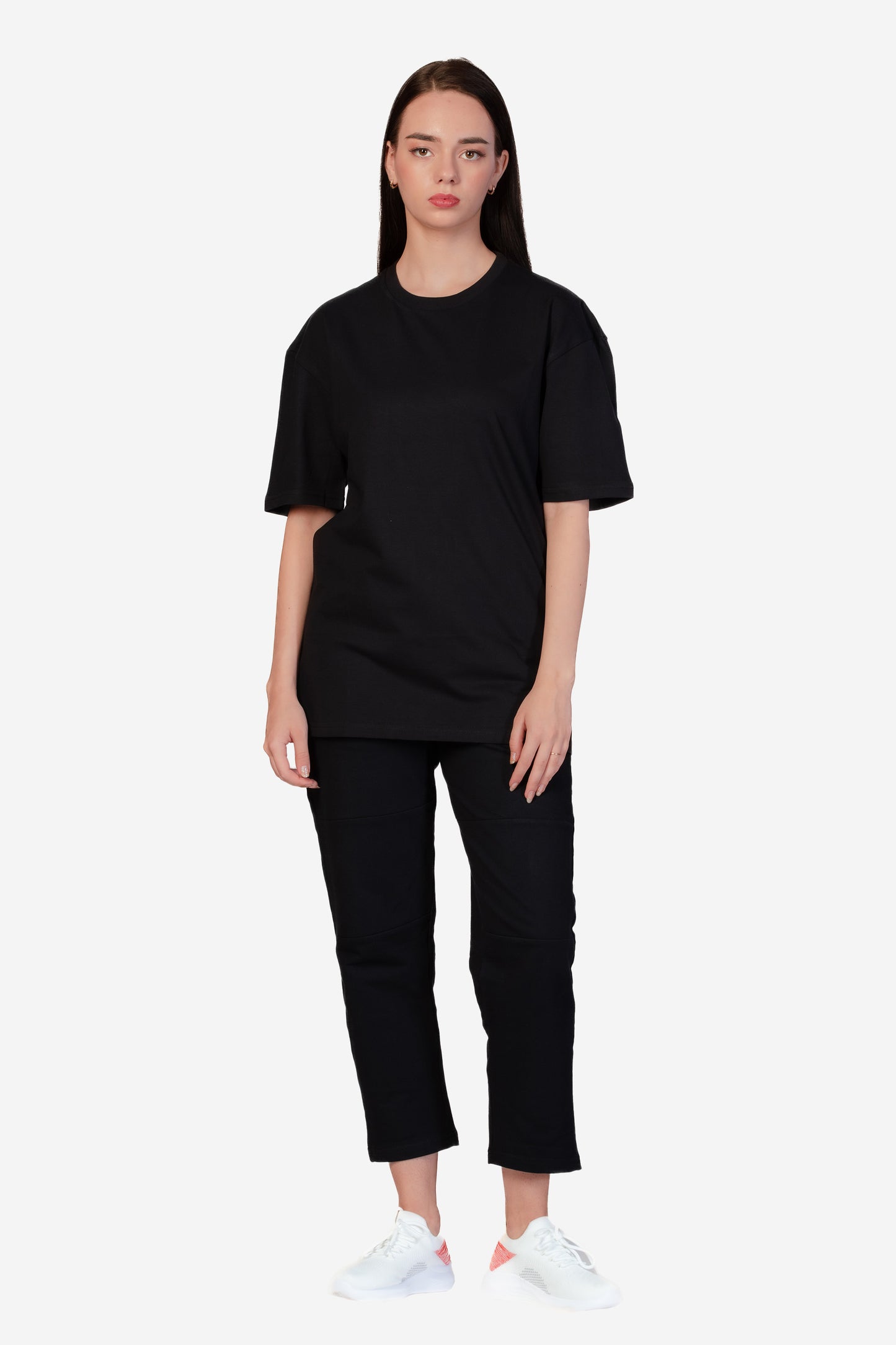 Urban Fit Oversize Essential T-shirt - Black - keos.life