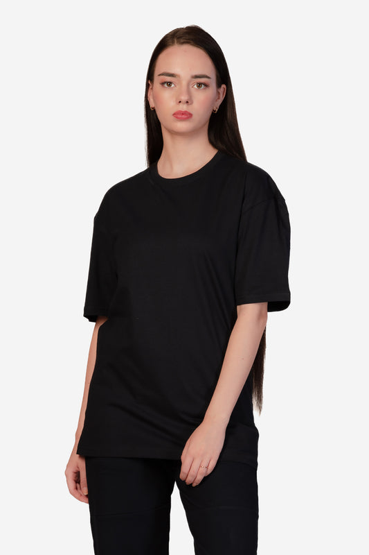 Urban Fit Oversize Essential T-shirt - Black - keos.life
