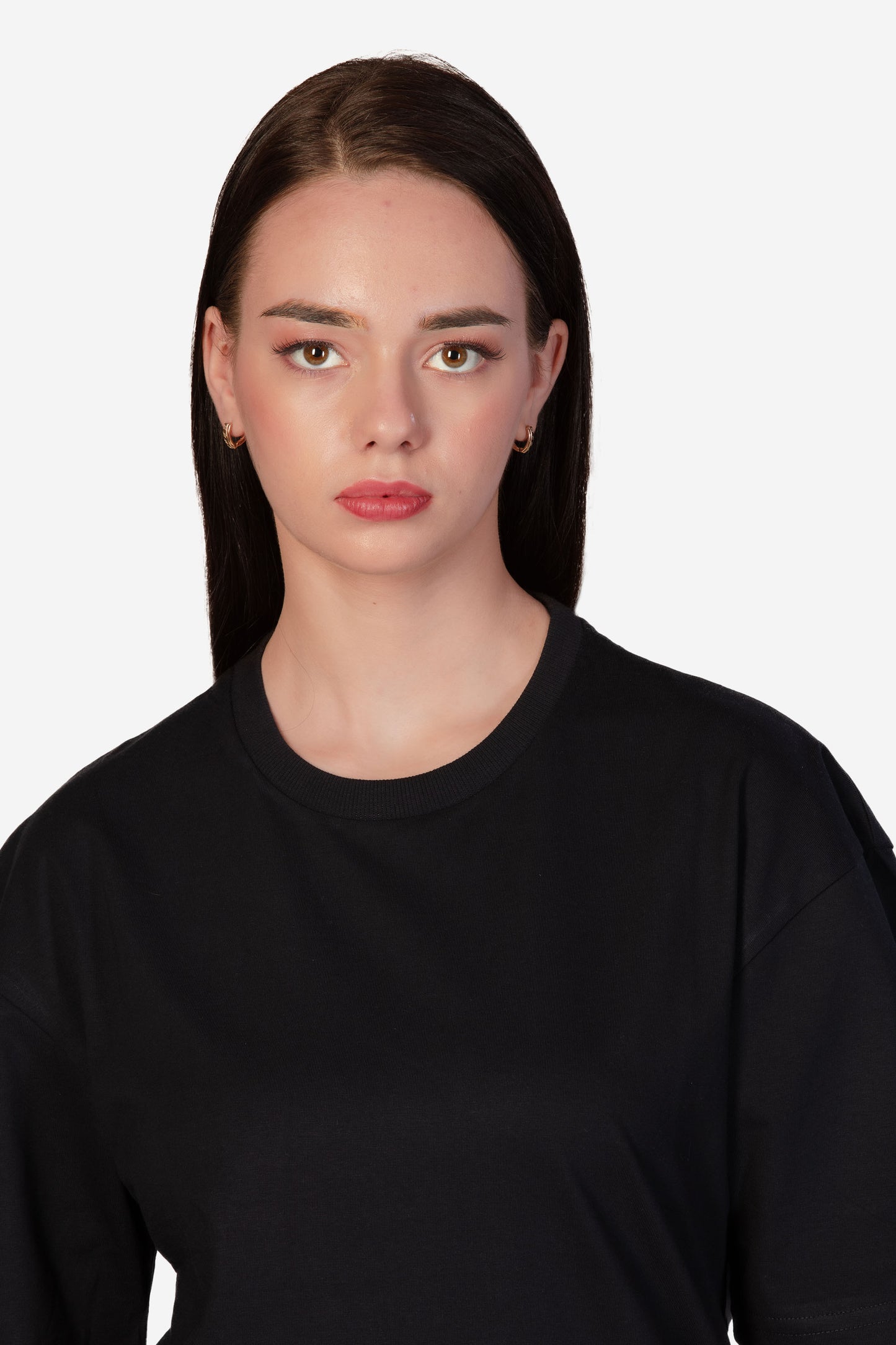 Urban Fit Oversize Essential T-shirt - Black - keos.life