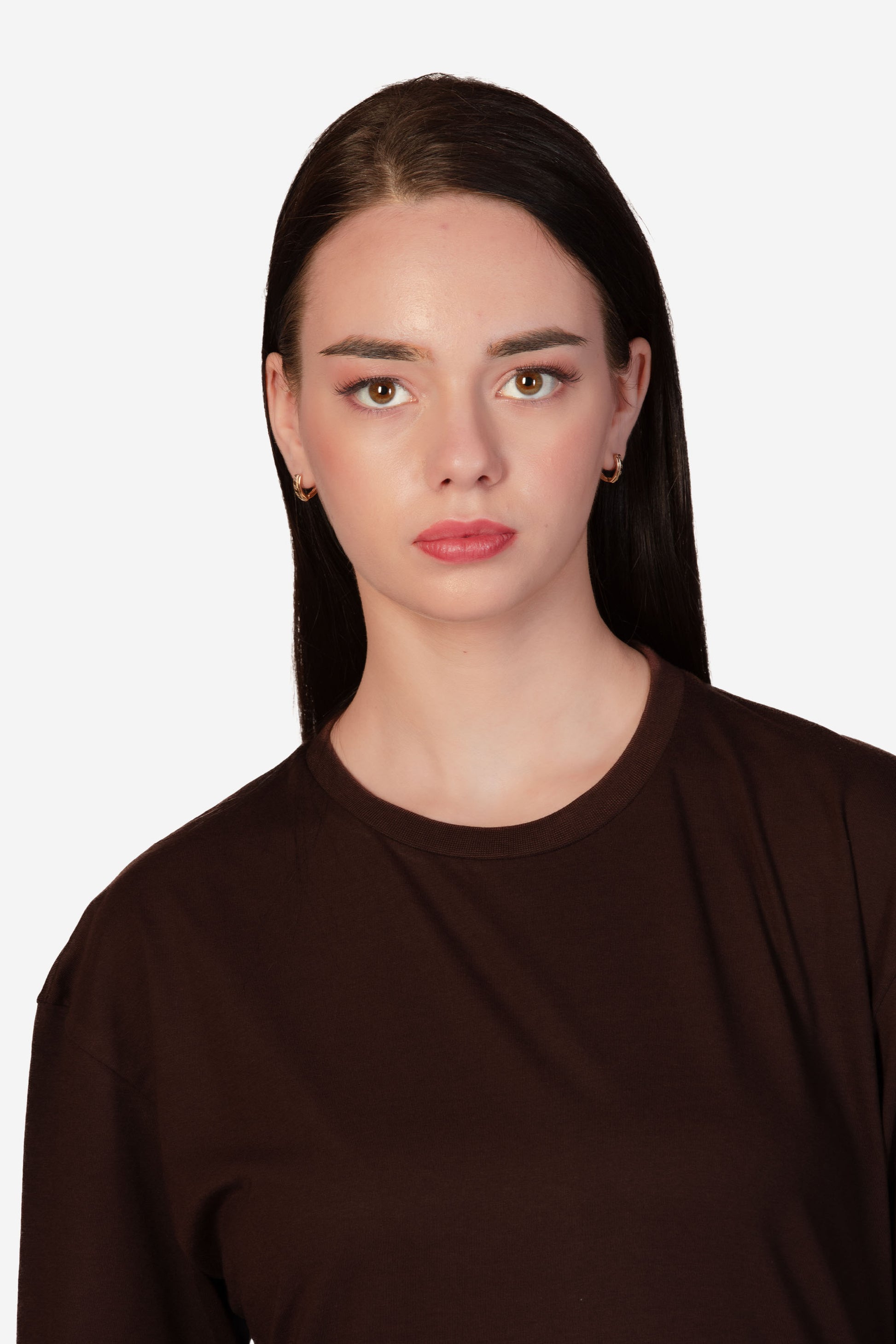 Urban Fit Oversize Essential T-shirt - Coffee - keos.life