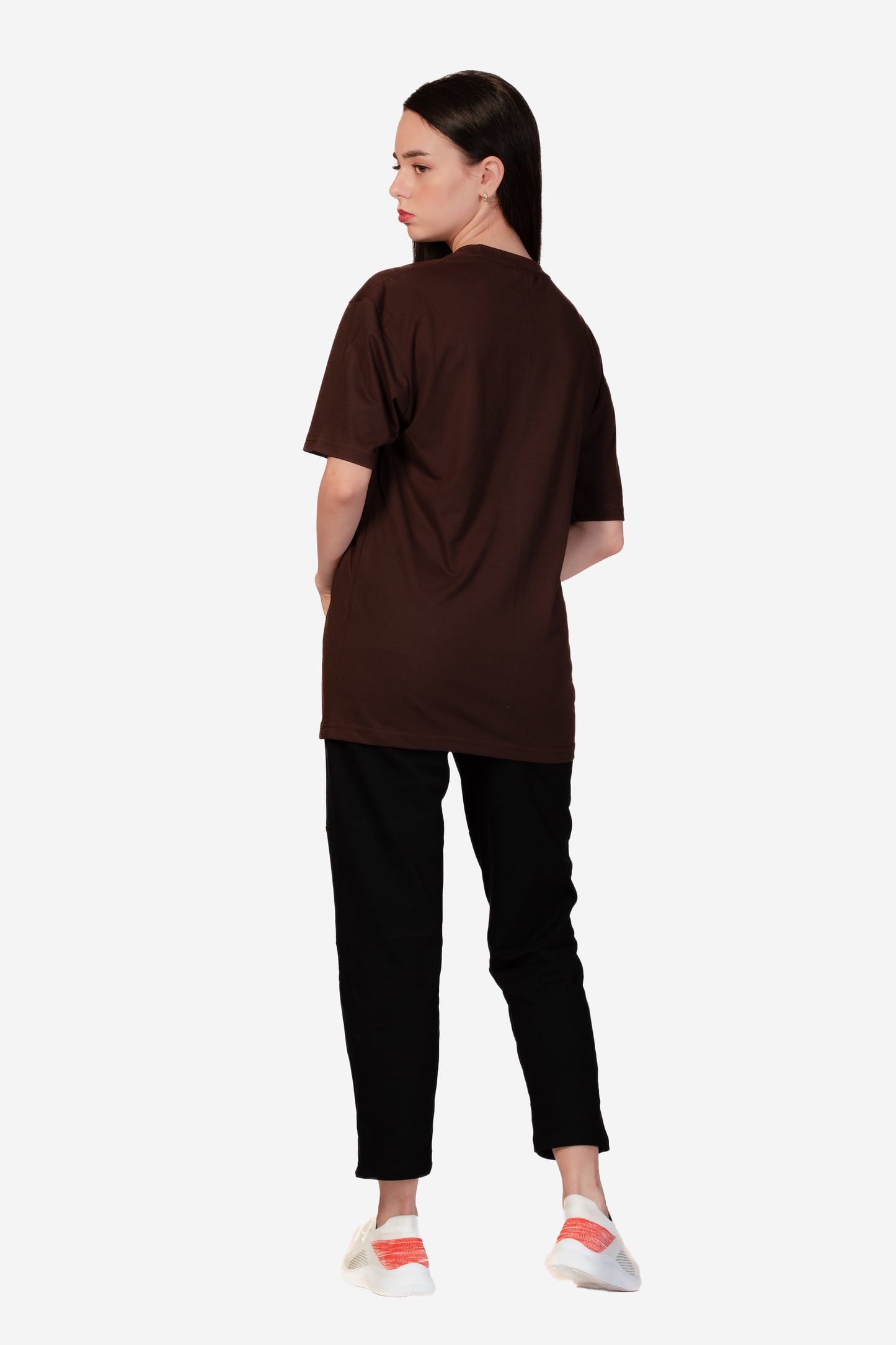 Urban Fit Oversize Essential T-shirt - Coffee - keos.life