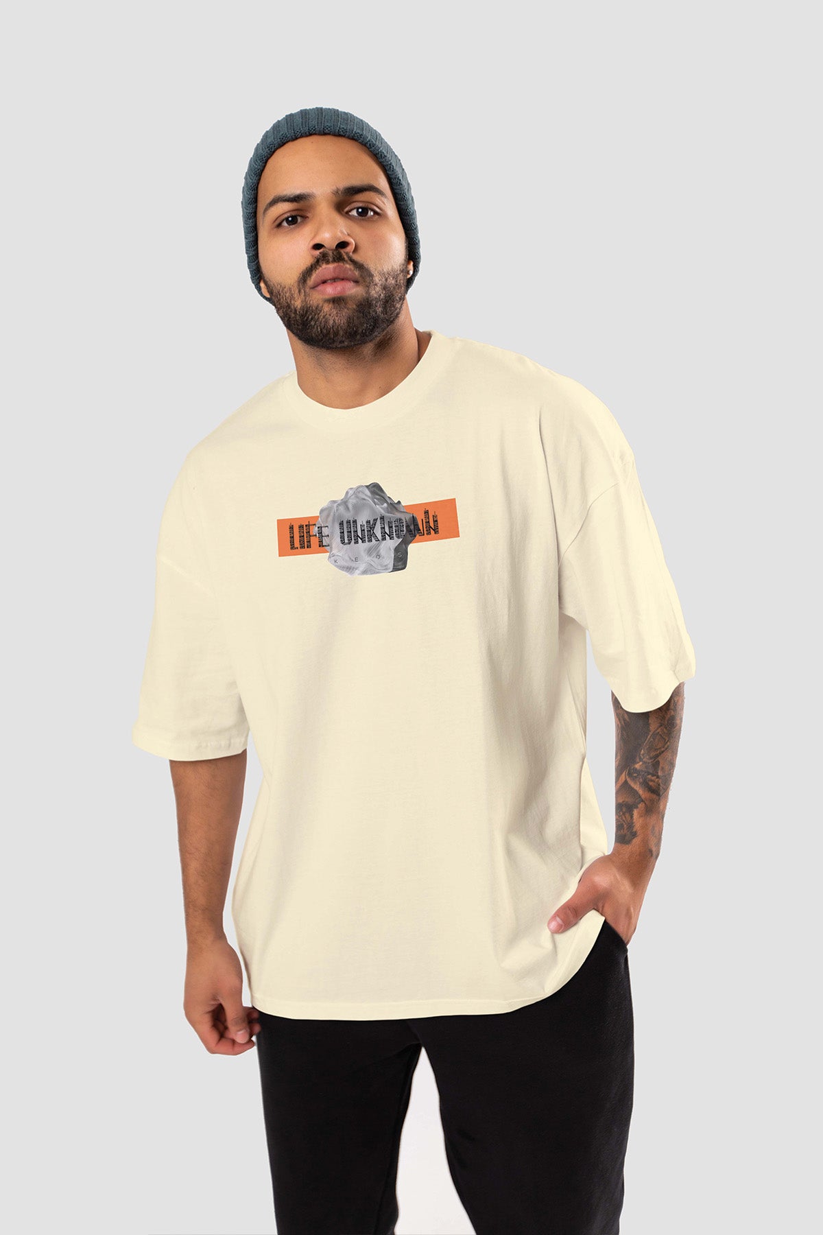 Life Unknown Urban Fit Oversized T-shirt - keos.life