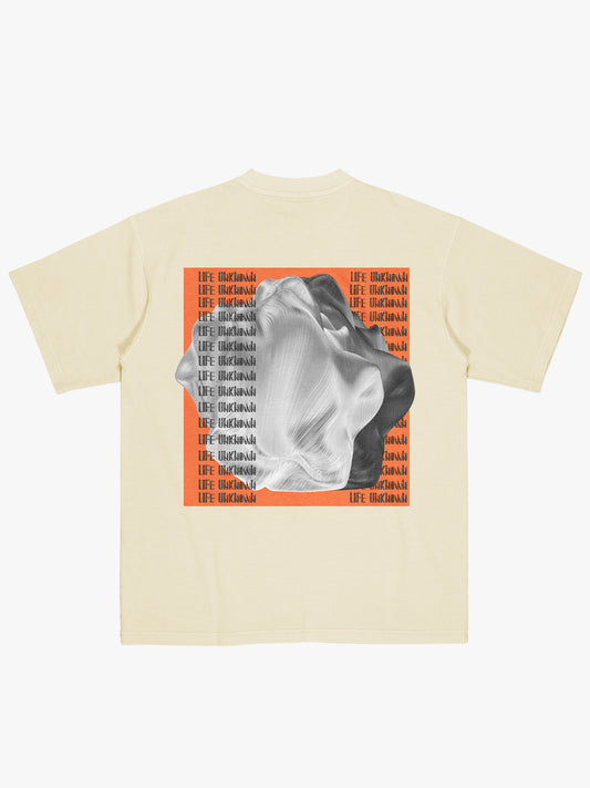 Organic Cotton Graphic T-Shirt – Life Unknown | Oversized Fit
