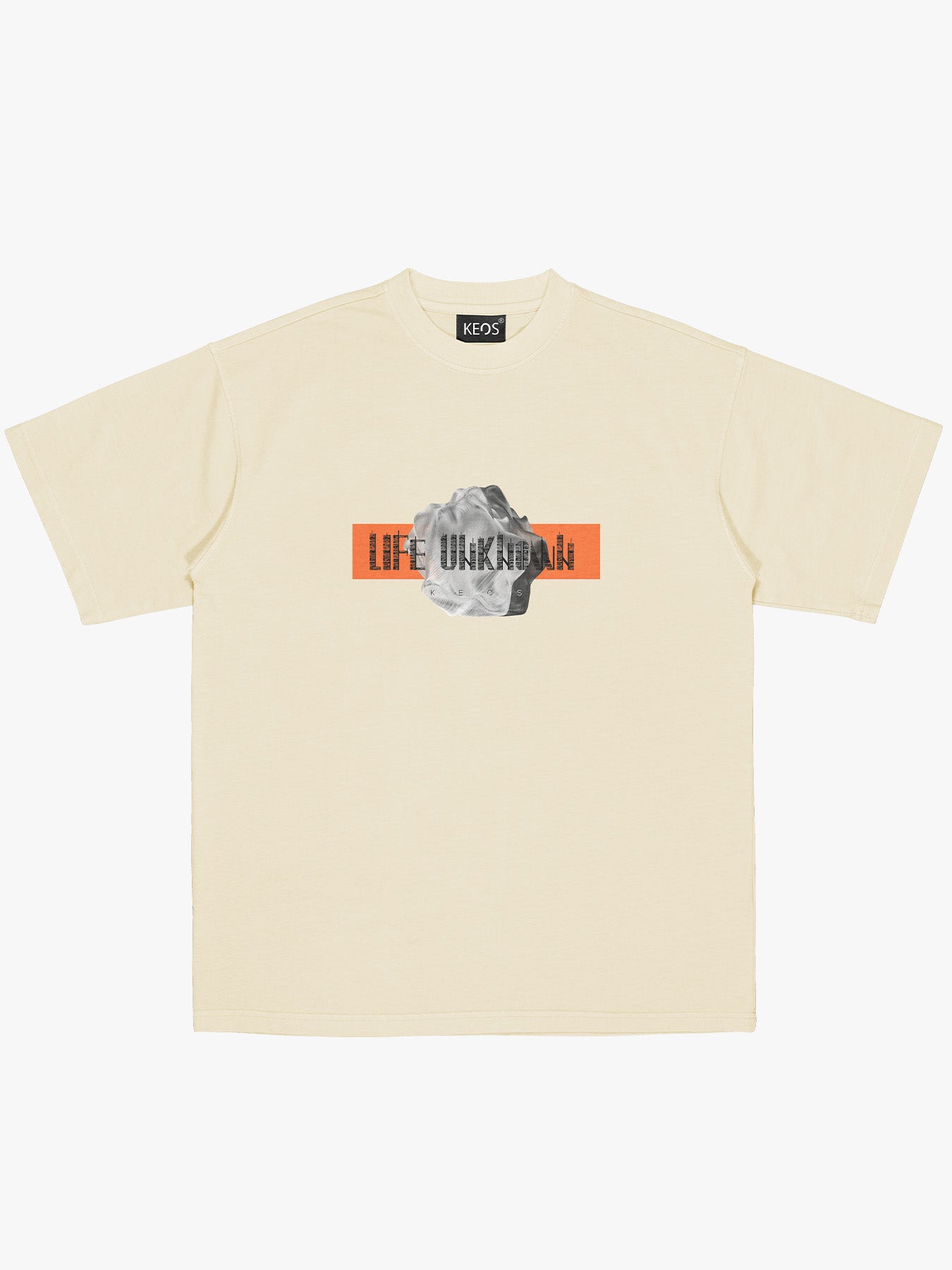 Organic Cotton Graphic T-Shirt – Life Unknown | Oversized Fit