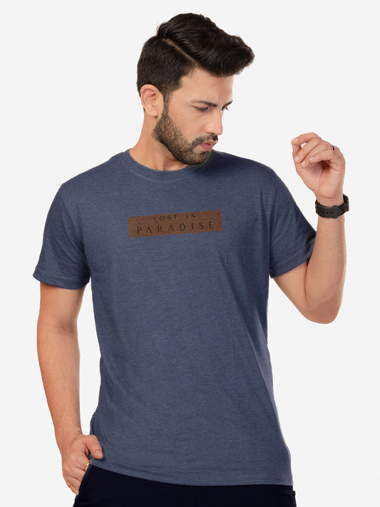 Organic Cotton Graphic T-Shirt – Lost in Paradise | Regular Fit