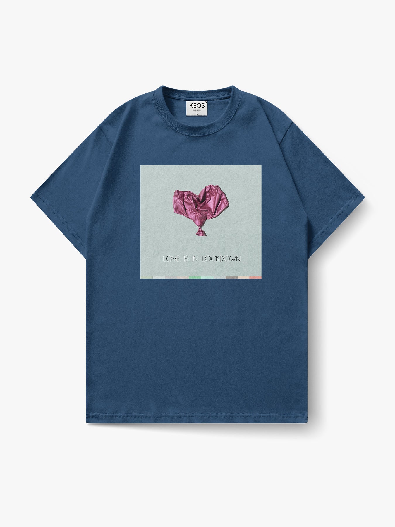 Organic Cotton Graphic T-Shirt – Love is in Lockdown | Regular Fit