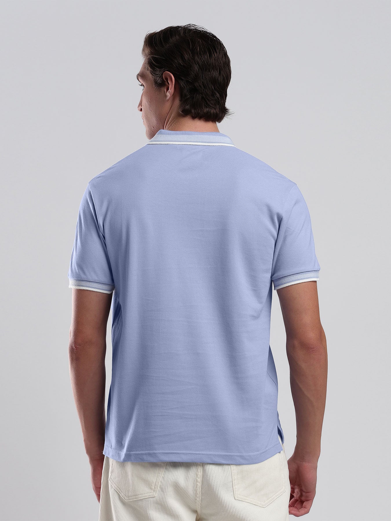 Light Blue Men's Polo