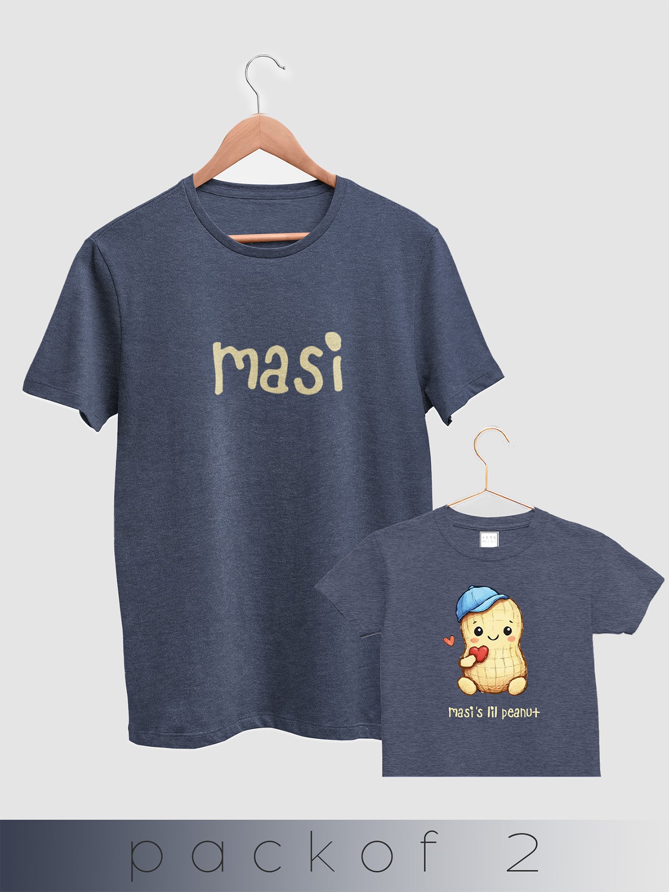 Masi's Lil Peanut - mini & Me - PACK OF3