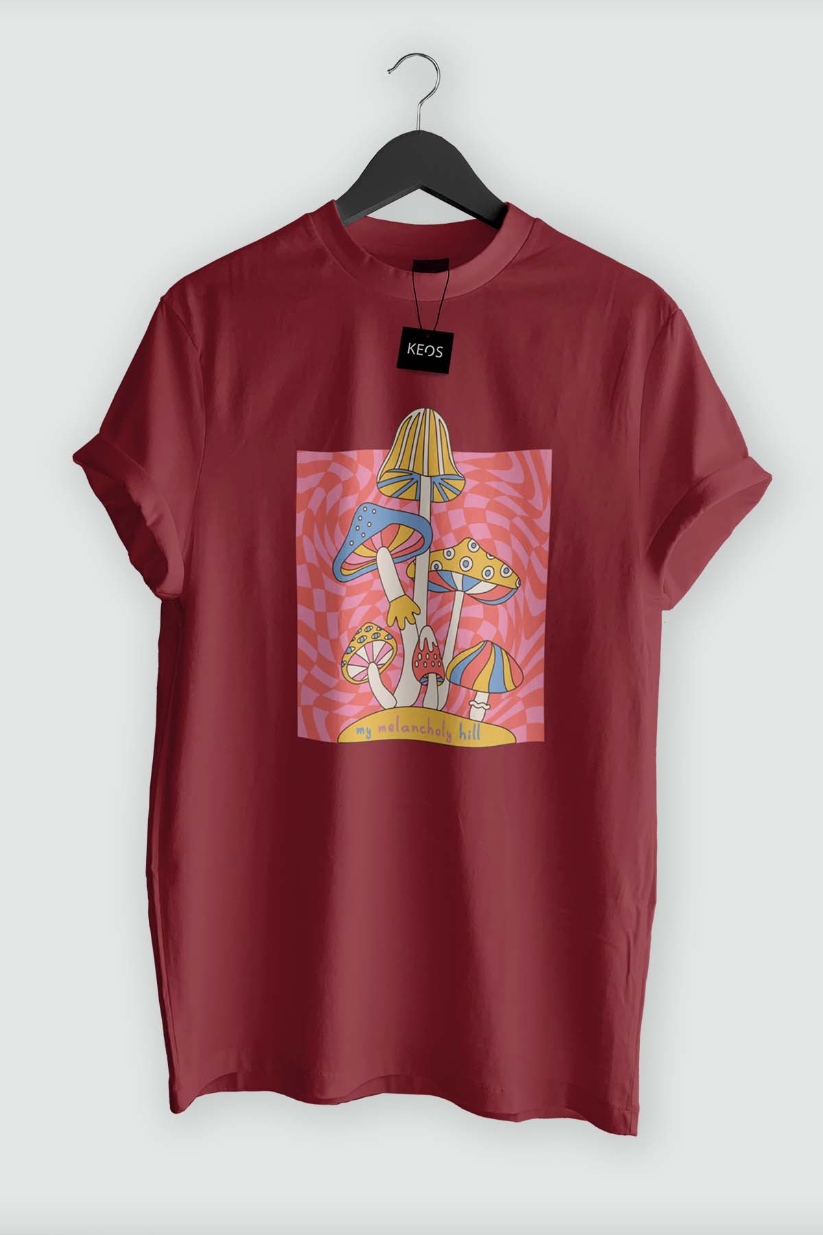 My Melancholy Hill Organic Cotton T-shirt - keos.life