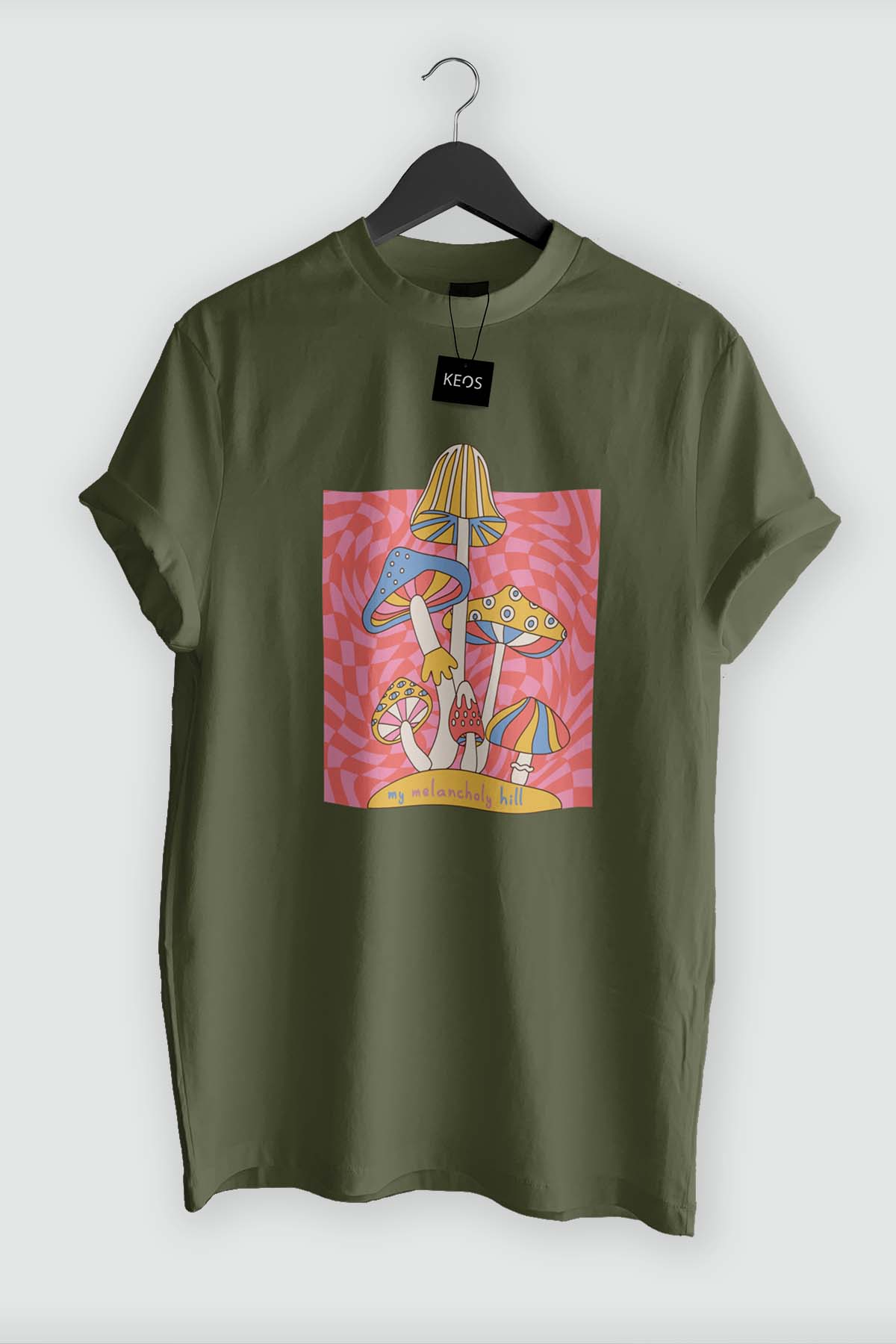 My Melancholy Hill Organic Cotton T-shirt - keos.life