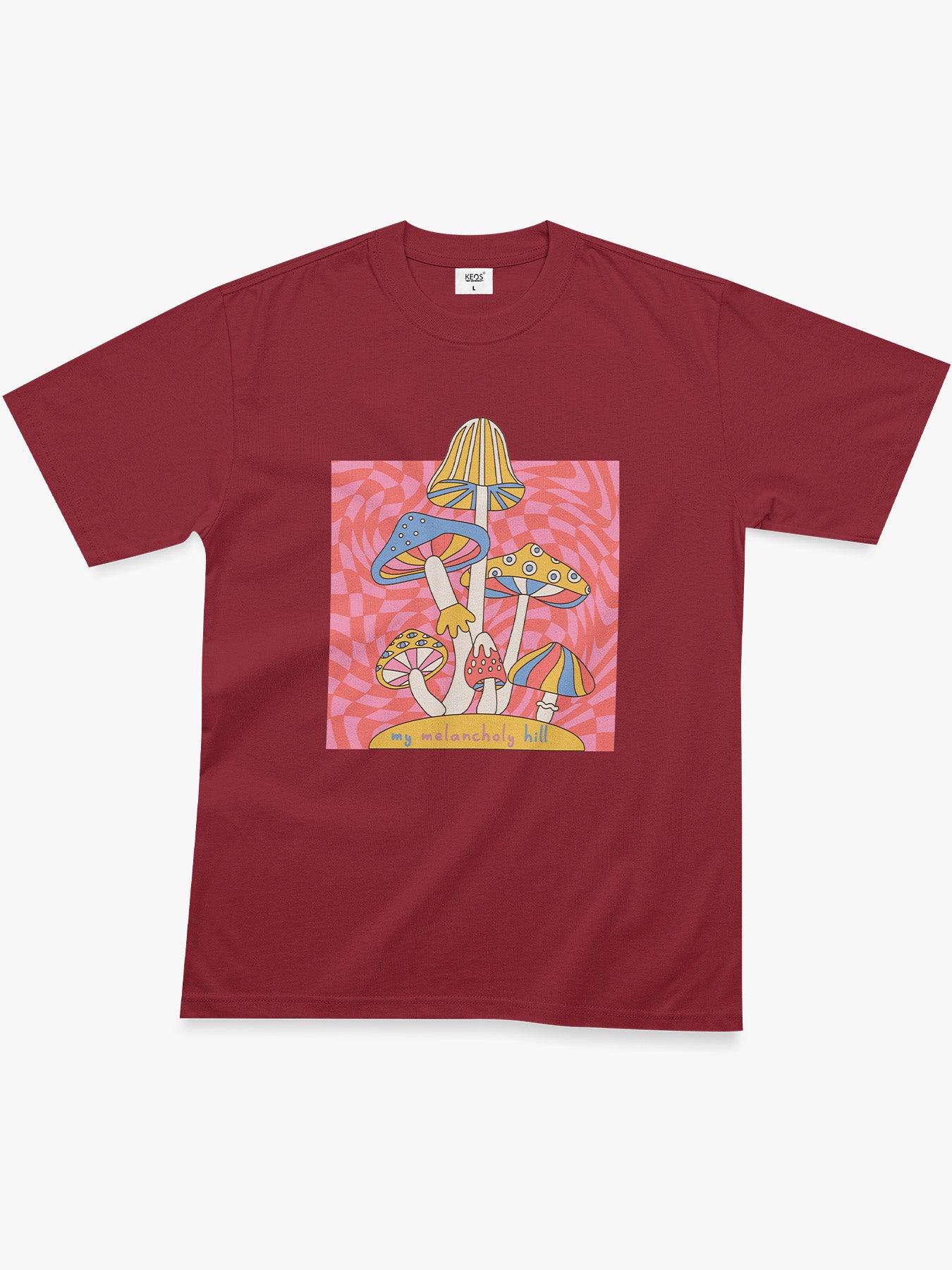 Organic Cotton Graphic T-Shirt – My Melancholy Hill | Regular Fit