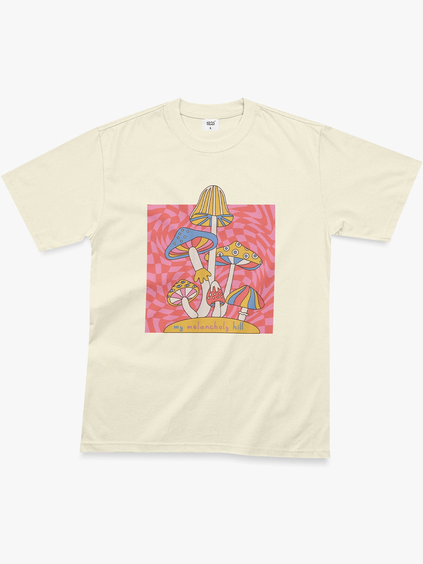Organic Cotton Graphic T-Shirt – My Melancholy Hill | Regular Fit