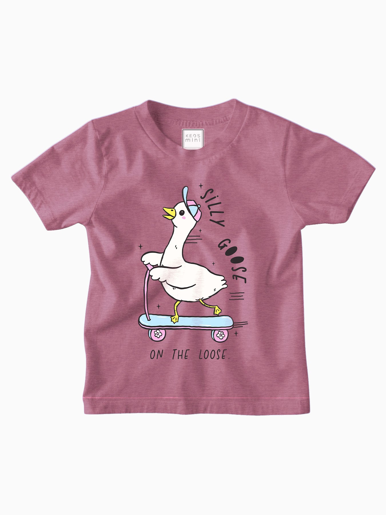 mini Graphic Cotton T-shirt - Silly Goose